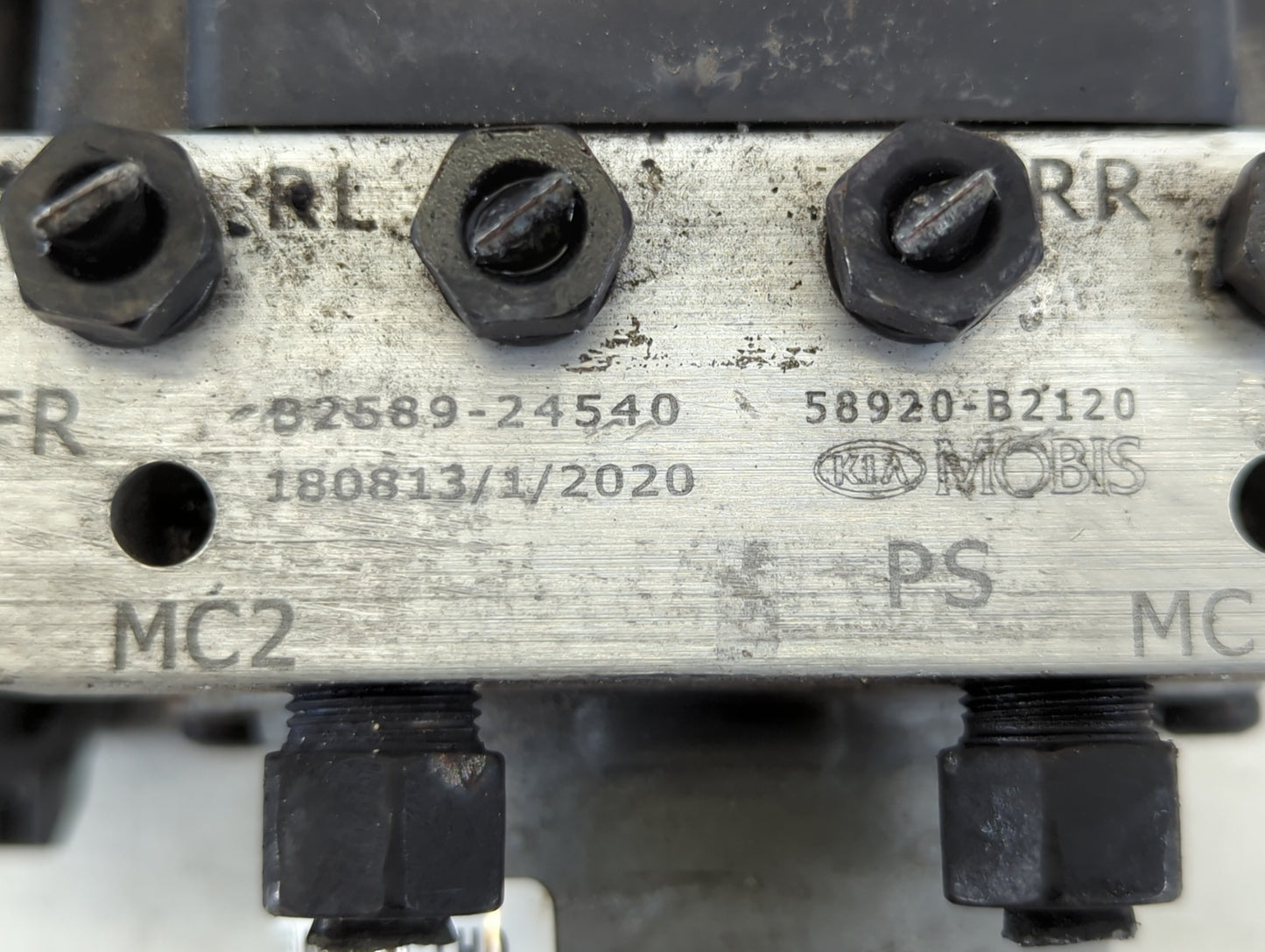 2017-2019 Kia Soul ABS Pump Control Module Replacement P/N:B2589-24540 58920-B2120 Fits Fits 2017 2018 2019 OEM Used Auto Pa