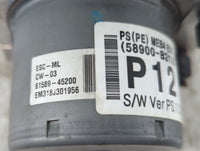 2017-2019 Kia Soul ABS Pump Control Module Replacement P/N:58900-B2120 61589-45200 Fits Fits 2017 2018 2019 OEM Used Auto Pa
