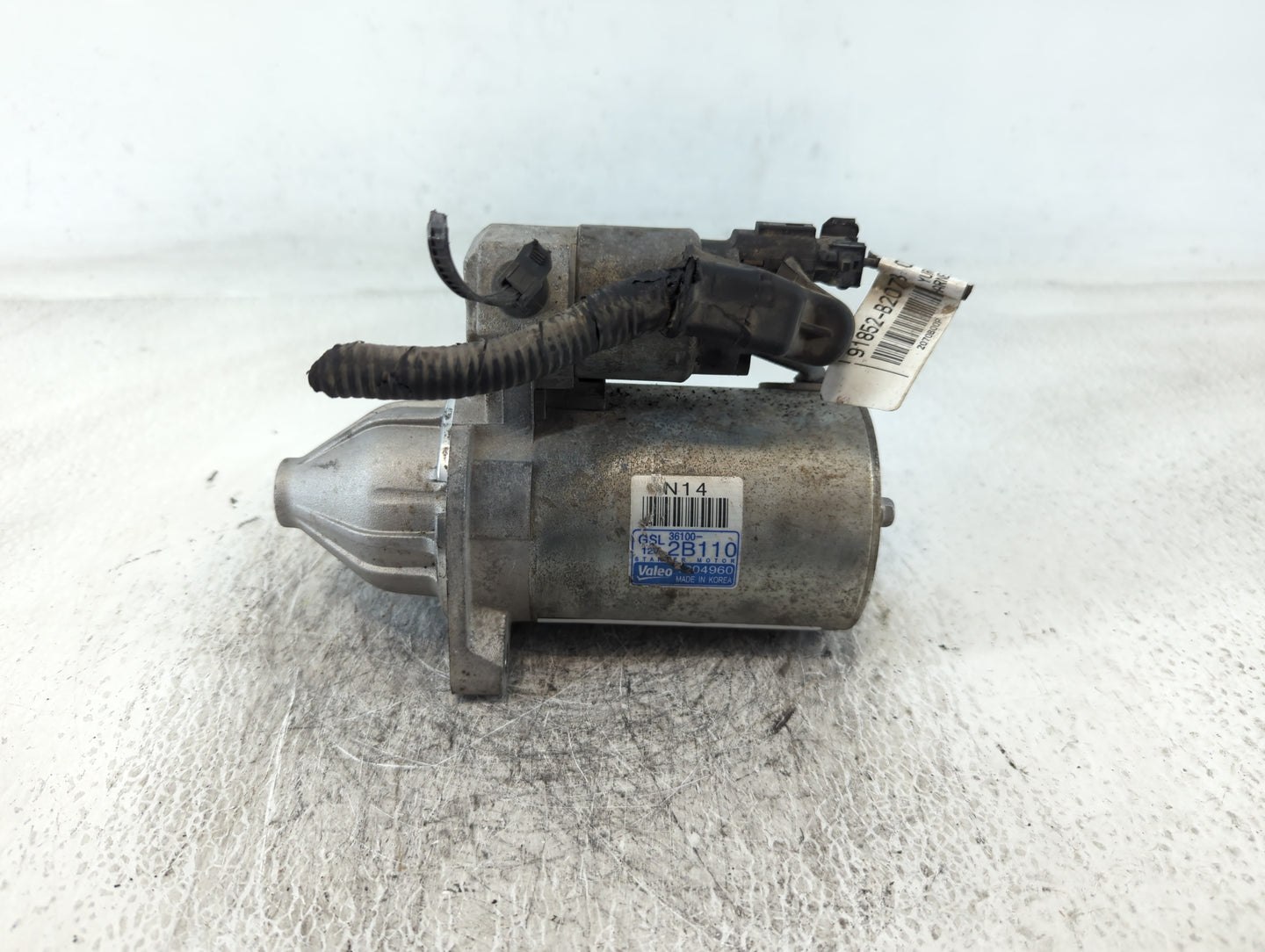 2014-2019 Kia Soul Car Starter Motor Solenoid OEM P/N:36100-2B110 Fits Fits 2014 2015 2016 2017 2018 2019 OEM Used Auto Part