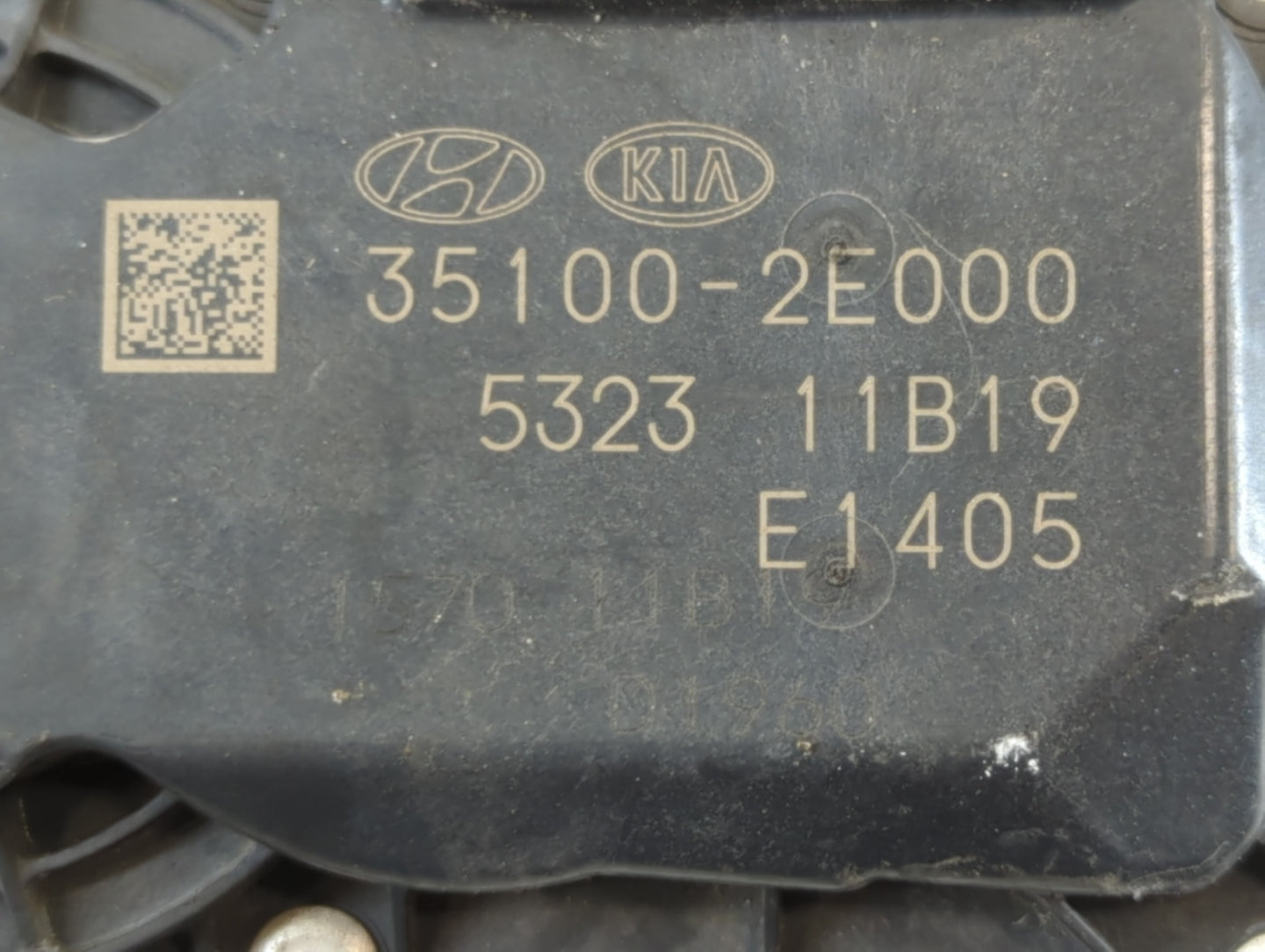 2014-2019 Kia Soul Throttle Body P/N:E1405 5323 11B19 Fits Fits 2011 2012 2013 2014 2015 2016 2017 2018 2019 2020 2021 OEM U