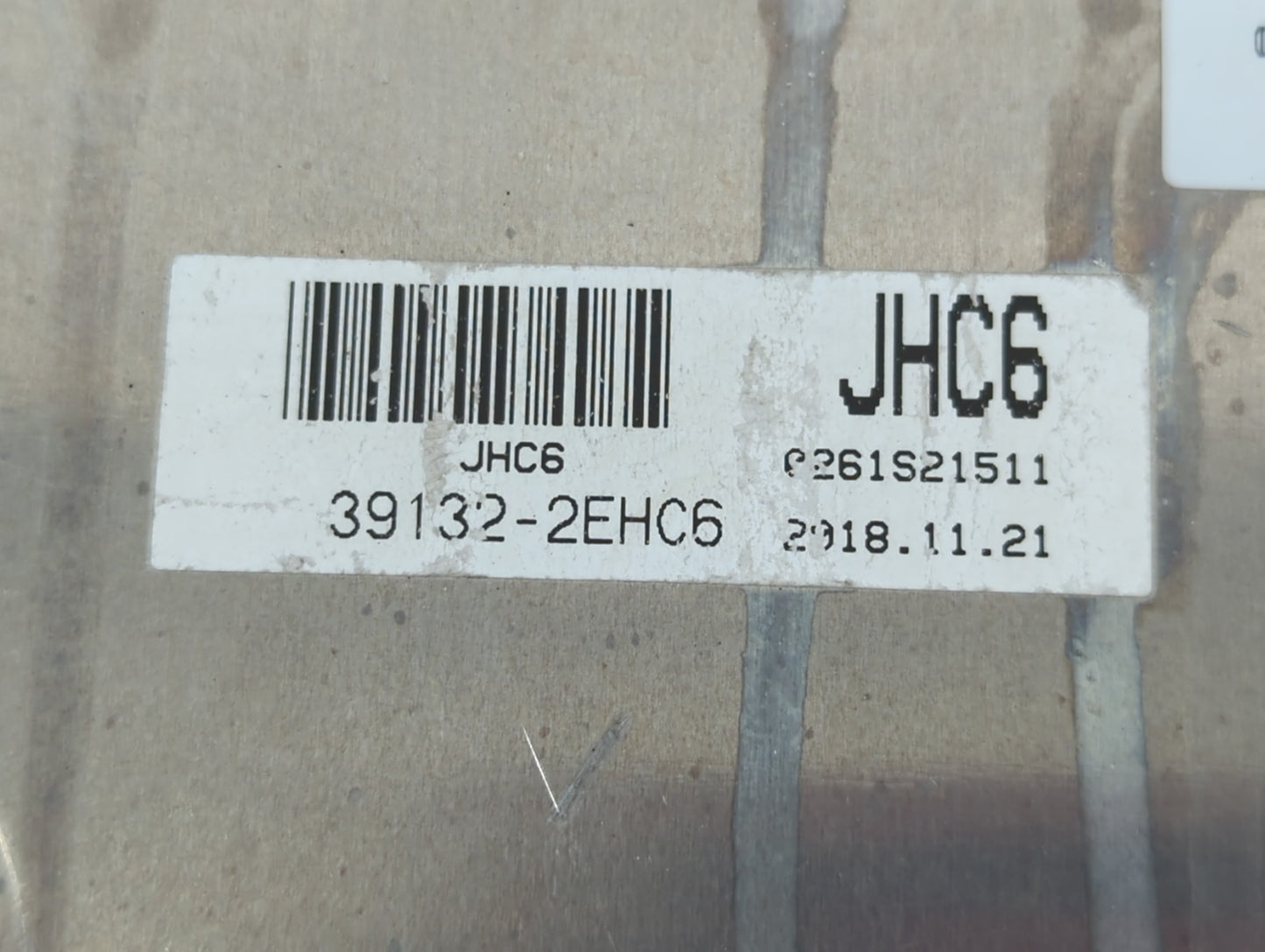 2019 Kia Soul PCM Engine Control Computer ECU ECM PCU OEM P/N:391133-2EHC6 0 261 S21 511 Fits OEM Used Auto Parts - Oemuseda