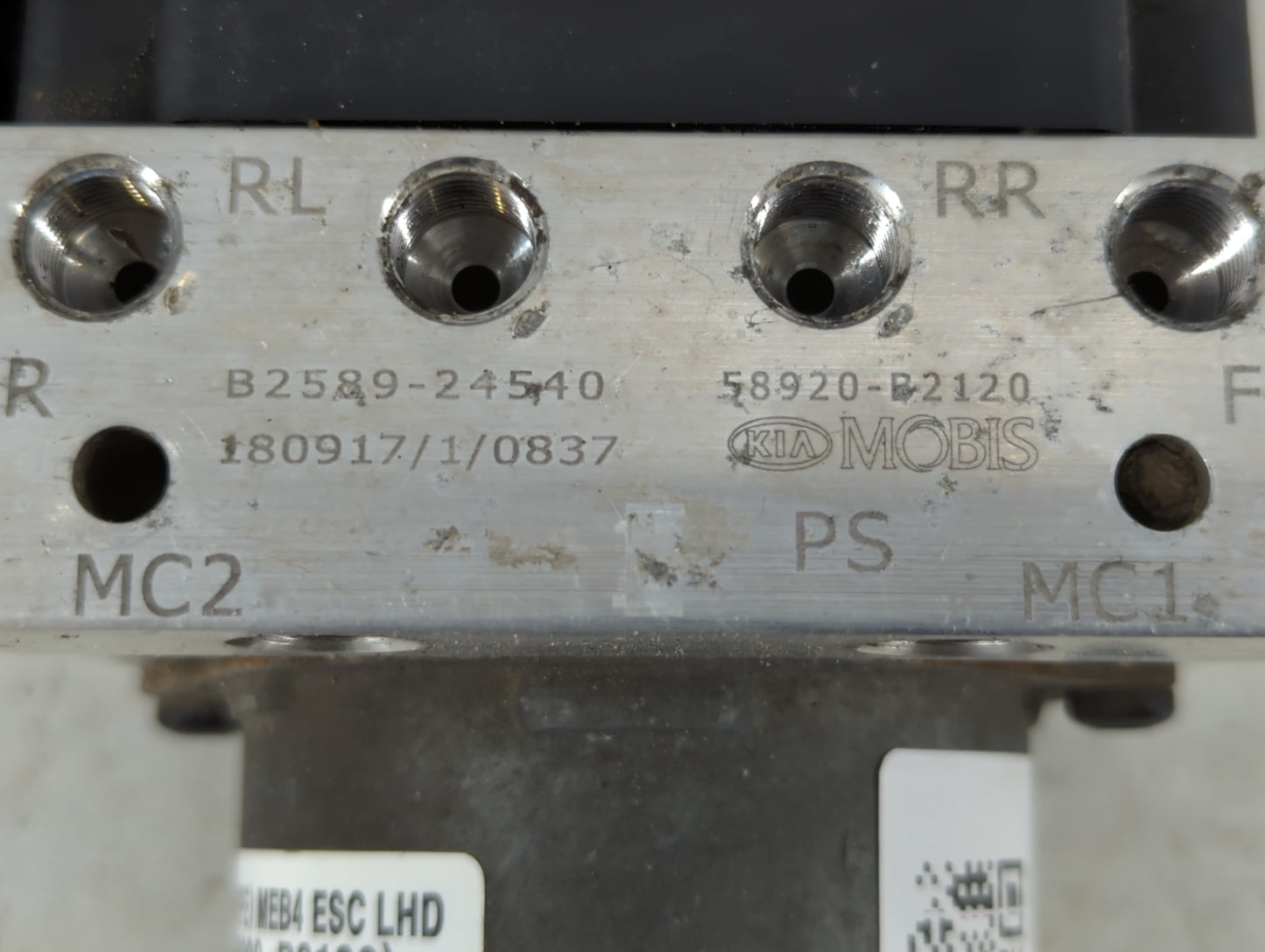 2017-2019 Kia Soul ABS Pump Control Module Replacement P/N:58920-B2120 B2589-24540 Fits Fits 2017 2018 2019 OEM Used Auto Pa