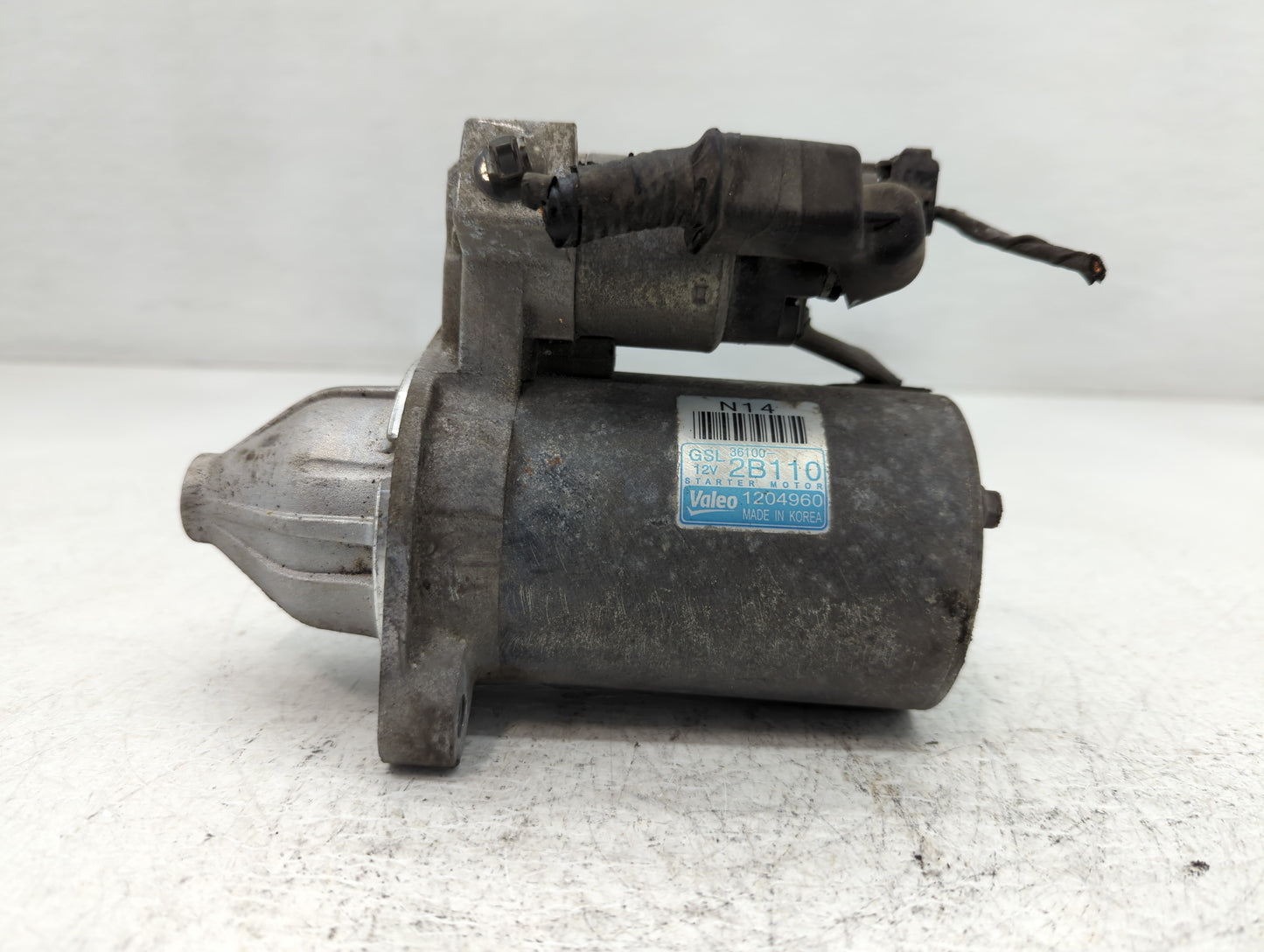 2014-2019 Kia Soul Car Starter Motor Solenoid OEM P/N:36100-2B110 Fits Fits 2014 2015 2016 2017 2018 2019 OEM Used Auto Part