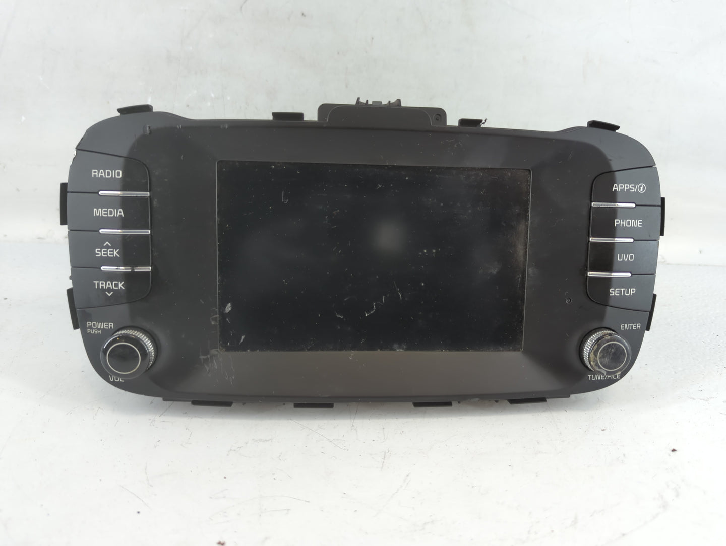 2017-2019 Kia Soul Radio AM FM Cd Player Receiver Replacement P/N:96160-B2310CA Fits Fits 2017 2018 2019 OEM Used Auto Parts