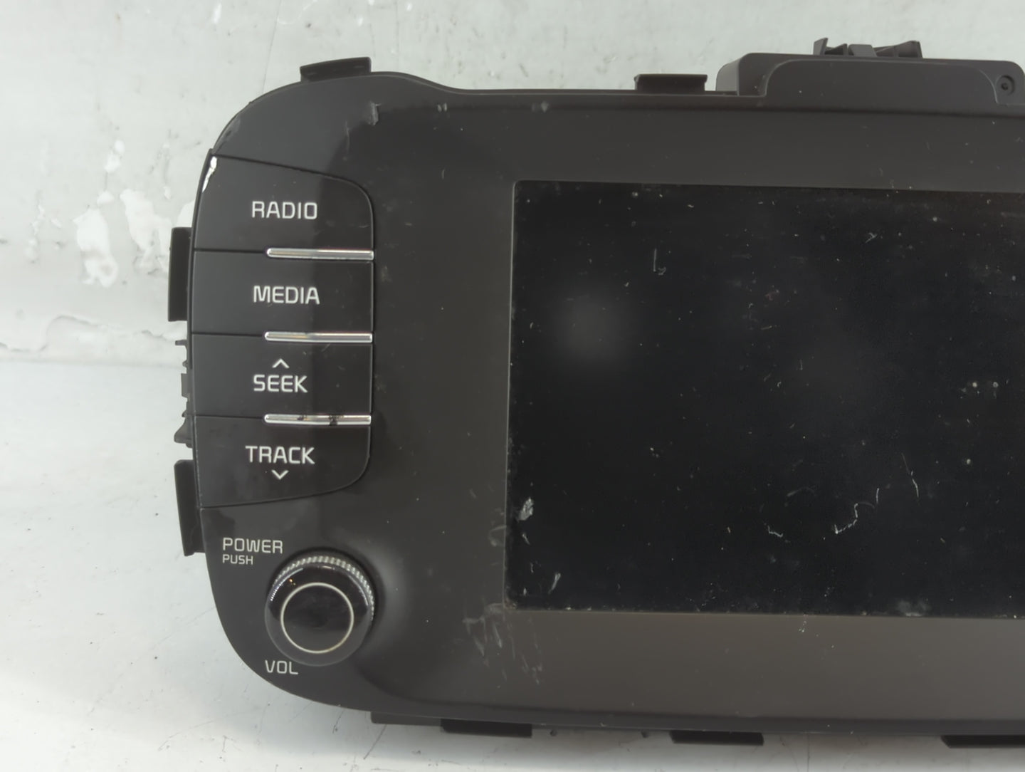 2017-2019 Kia Soul Radio AM FM Cd Player Receiver Replacement P/N:96160-B2310CA Fits Fits 2017 2018 2019 OEM Used Auto Parts