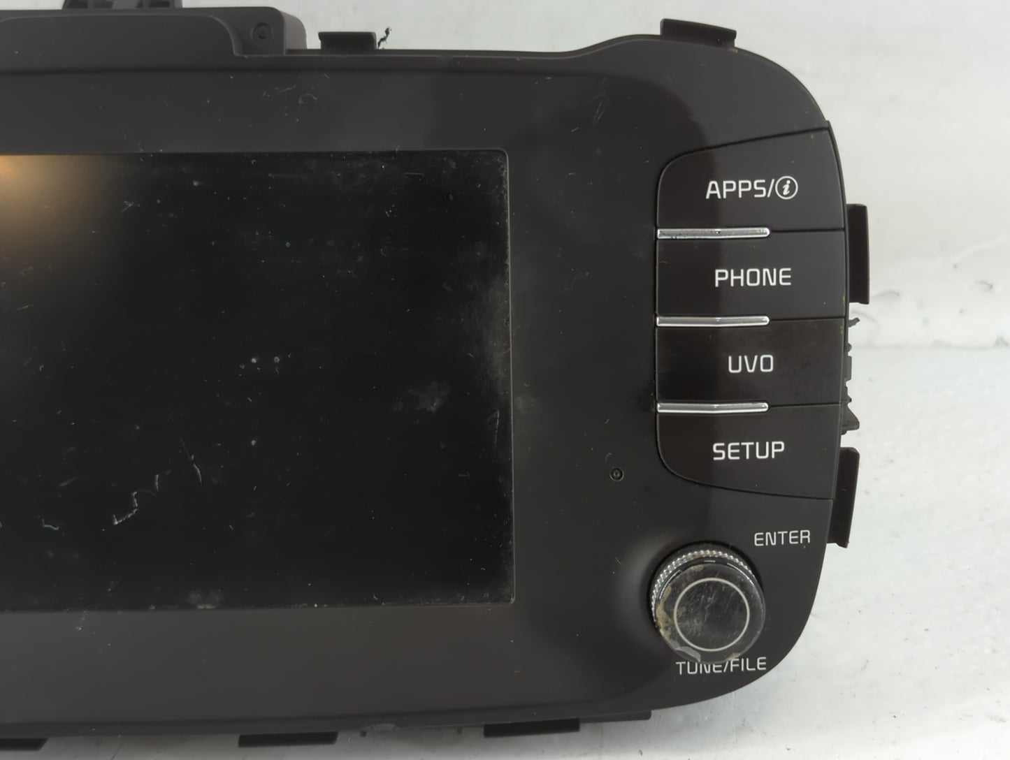 2017-2019 Kia Soul Radio AM FM Cd Player Receiver Replacement P/N:96160-B2310CA Fits Fits 2017 2018 2019 OEM Used Auto Parts