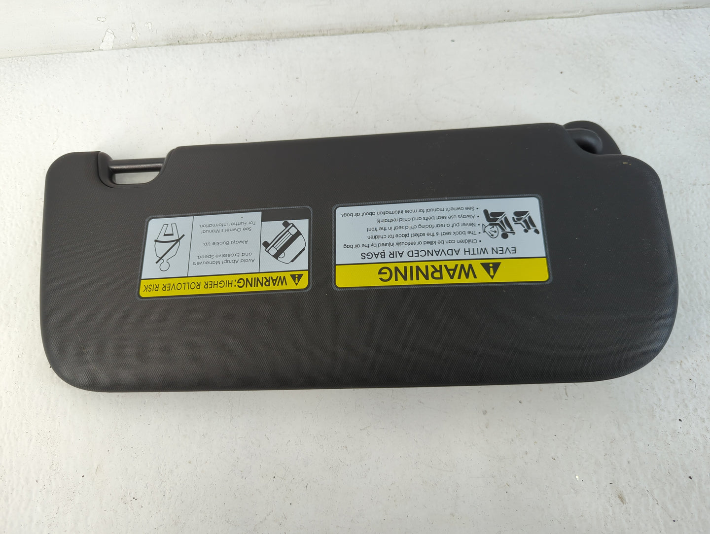 2014-2019 Kia Soul Sun Visor Shade Replacement Driver Left Mirror Fits Fits 2014 2015 2016 2017 2018 2019 OEM Used Auto Part