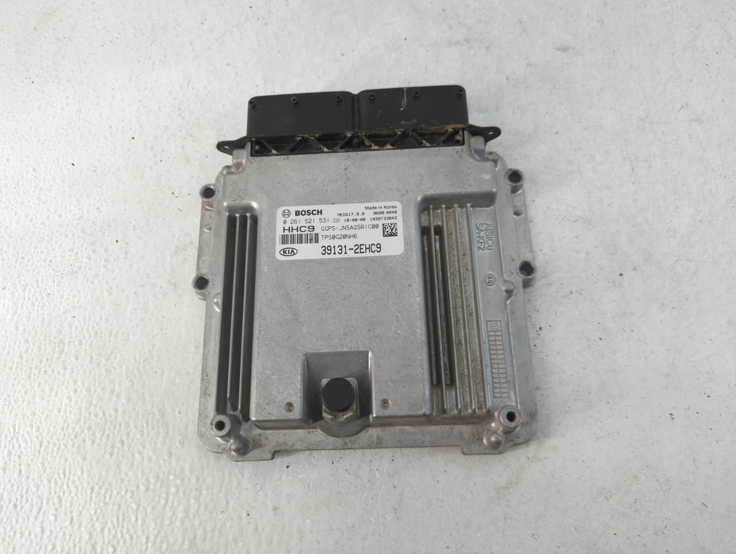 2019 Kia Soul PCM Engine Control Computer ECU ECM PCU OEM P/N:39131-2EHC9 Fits OEM Used Auto Parts - Oemusedautoparts1.com