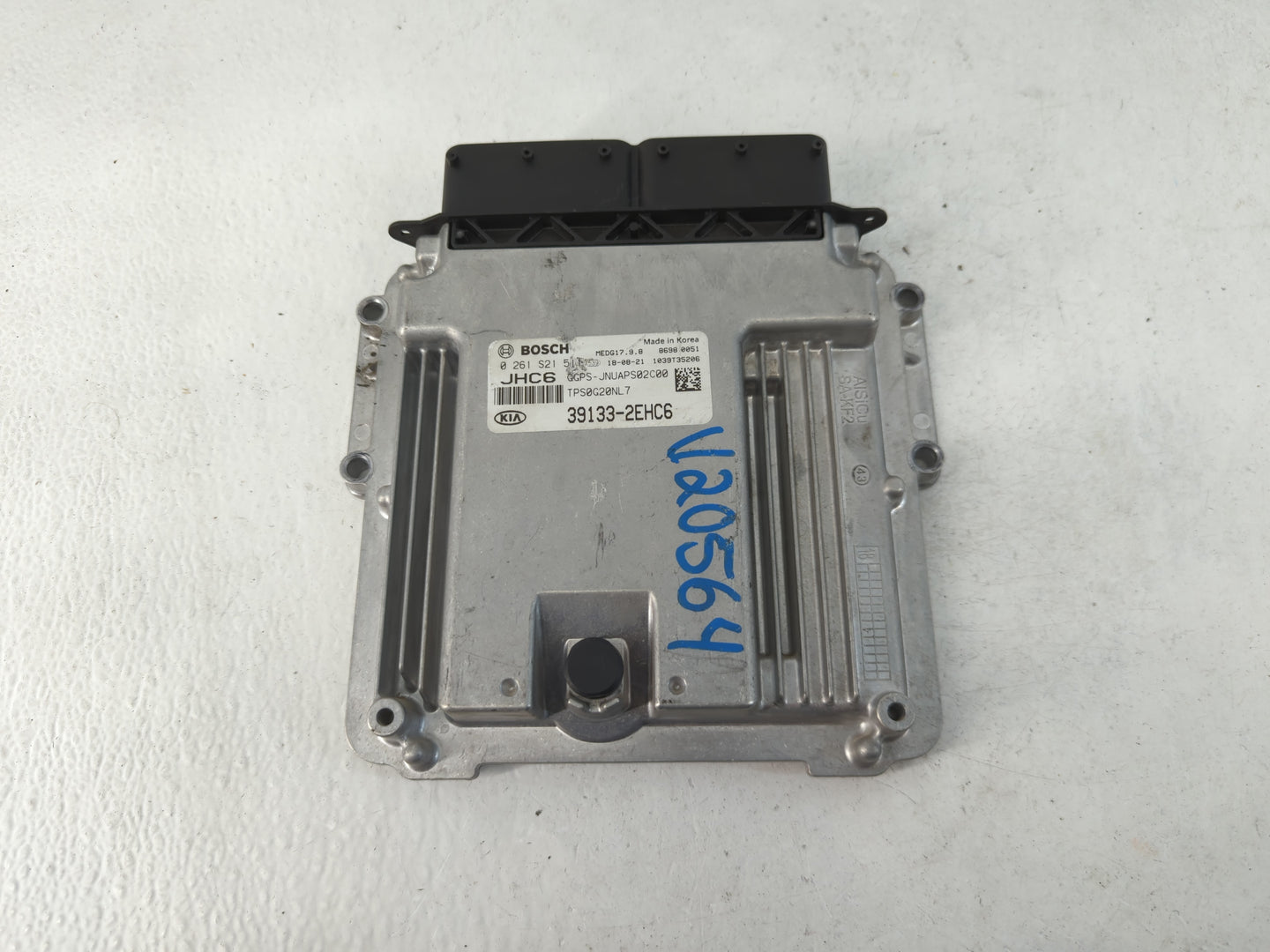 2019 Kia Soul PCM Engine Control Computer ECU ECM PCU OEM P/N:39133-2EHC6 0 261 S21 511 Fits OEM Used Auto Parts - Oemusedau