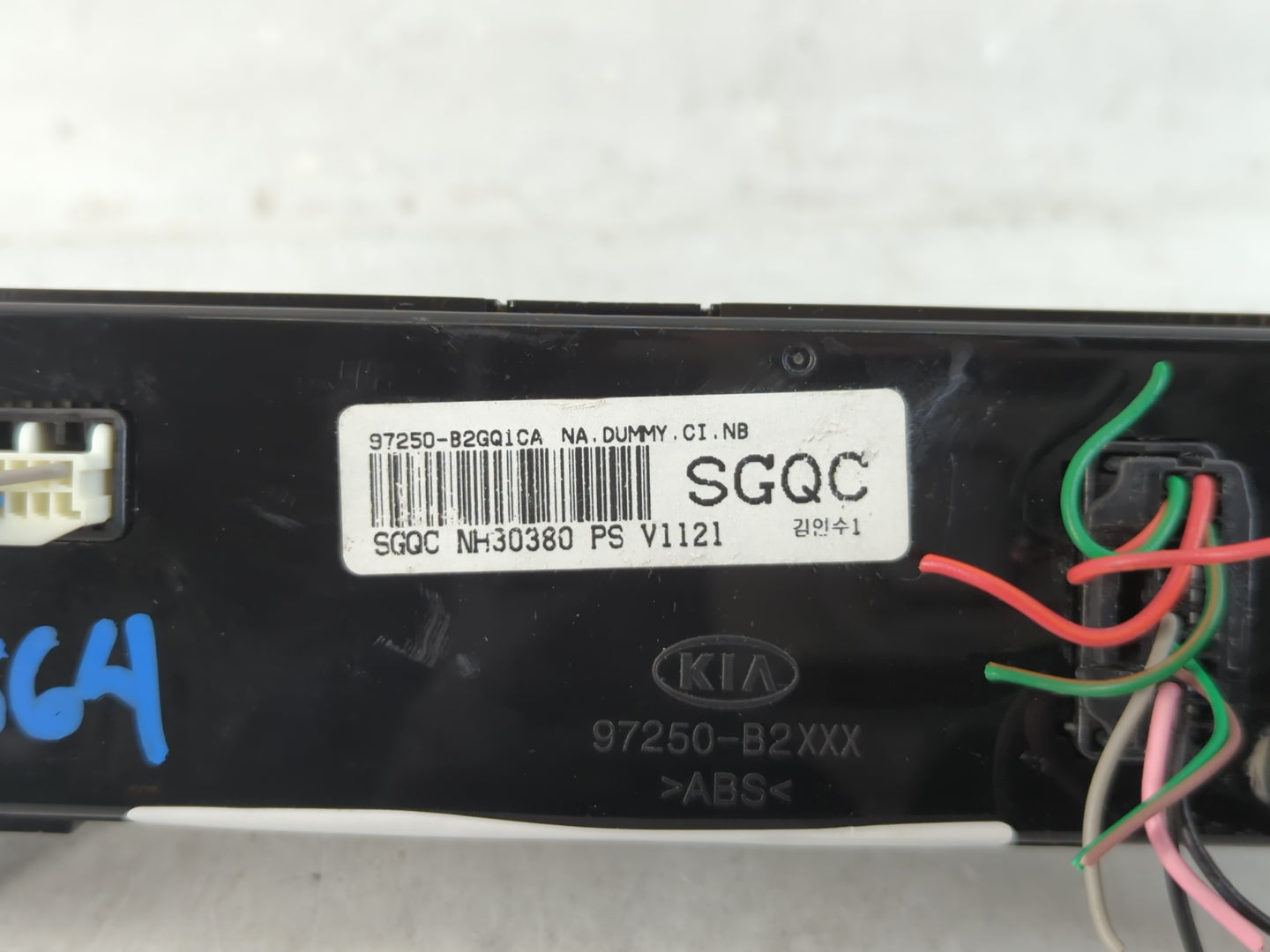 2017-2019 Kia Soul Climate Control Module Temperature AC/Heater Replacement P/N:97250-B2GQ1CA Fits Fits 2017 2018 2019 OEM U