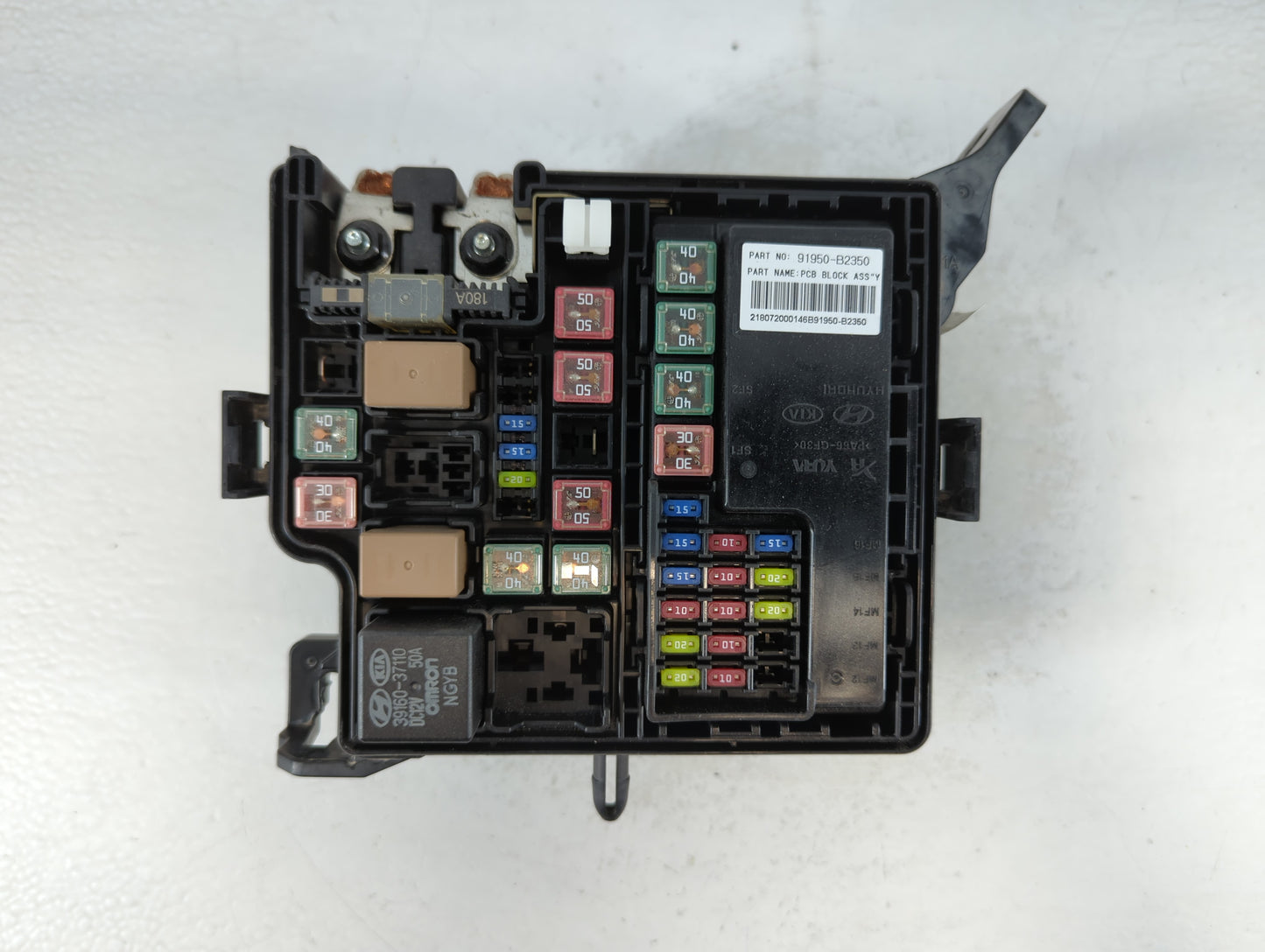2017-2019 Kia Soul Fusebox Fuse Box Panel Relay Module P/N:91713B2770 Fits Fits 2017 2018 2019 OEM Used Auto Parts - Oemused