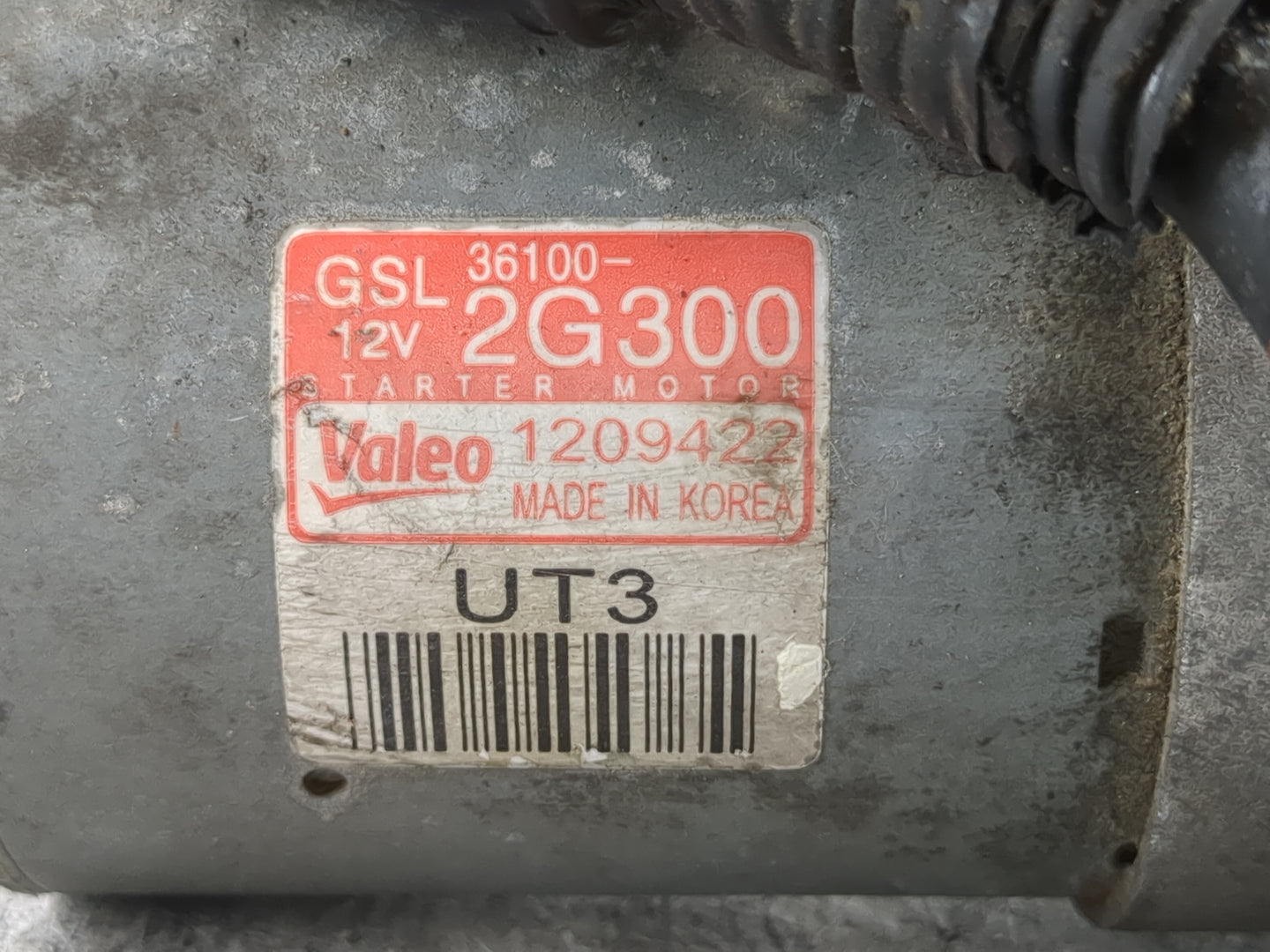 2017-2021 Kia Sportage Car Starter Motor Solenoid OEM P/N:36100-2G300 Fits Fits 2016 2017 2018 2019 2020 2021 OEM Used Auto 