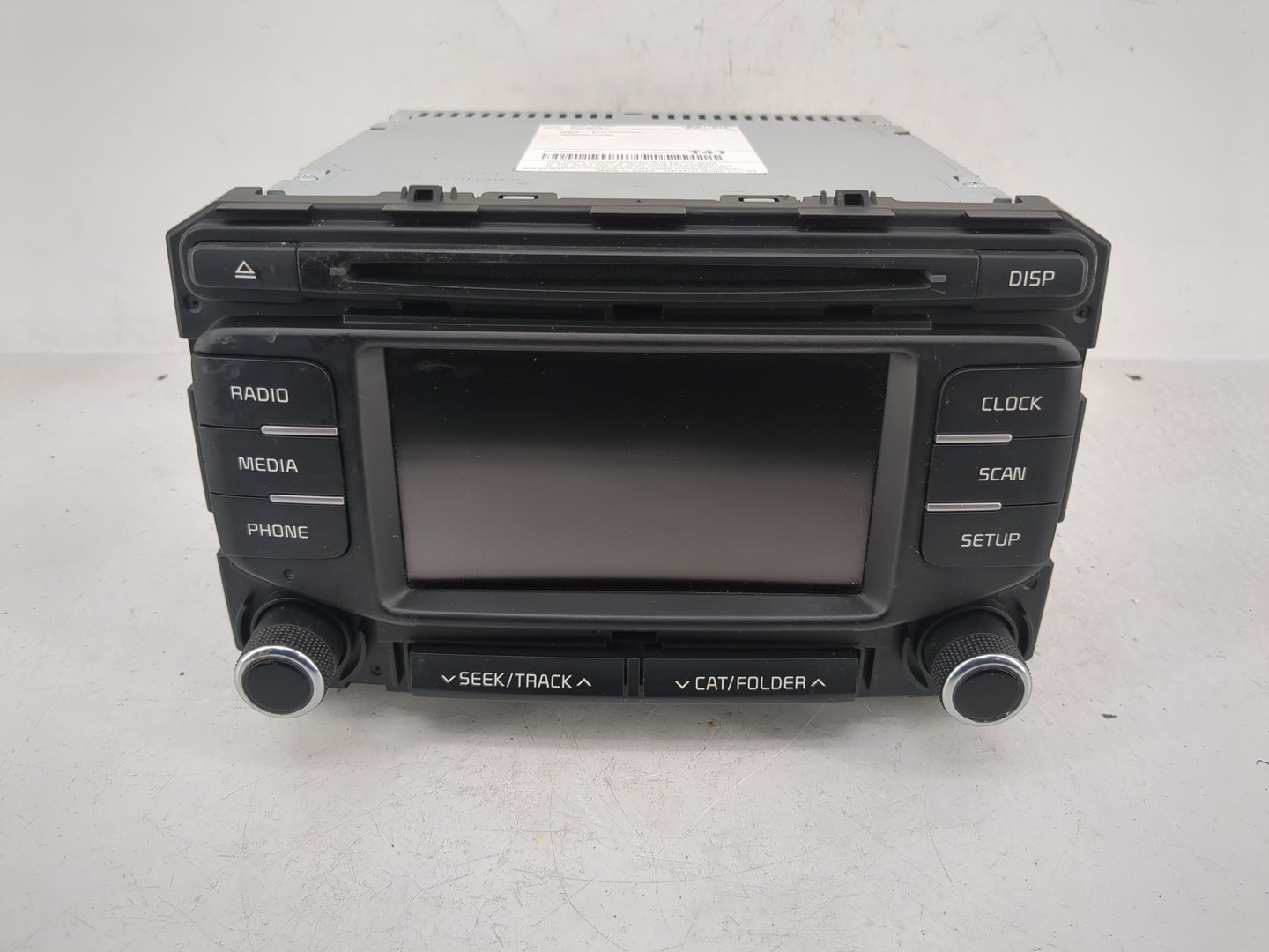 2017-2019 Kia Sportage Radio AM FM Cd Player Receiver Replacement P/N:96180-D9410WK Fits Fits 2017 2018 2019 OEM Used Auto P