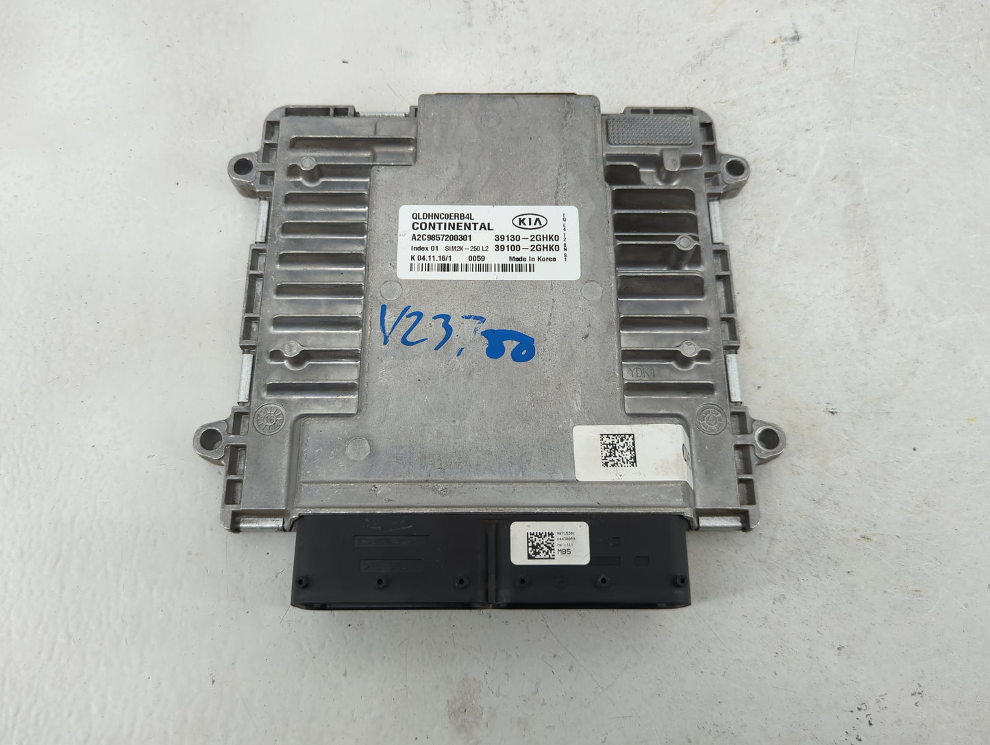 2017-2019 Kia Sportage PCM Engine Control Computer ECU ECM PCU OEM P/N:39100-2GHK0 39130-2GHK0 Fits Fits 2017 2018 2019 OEM 