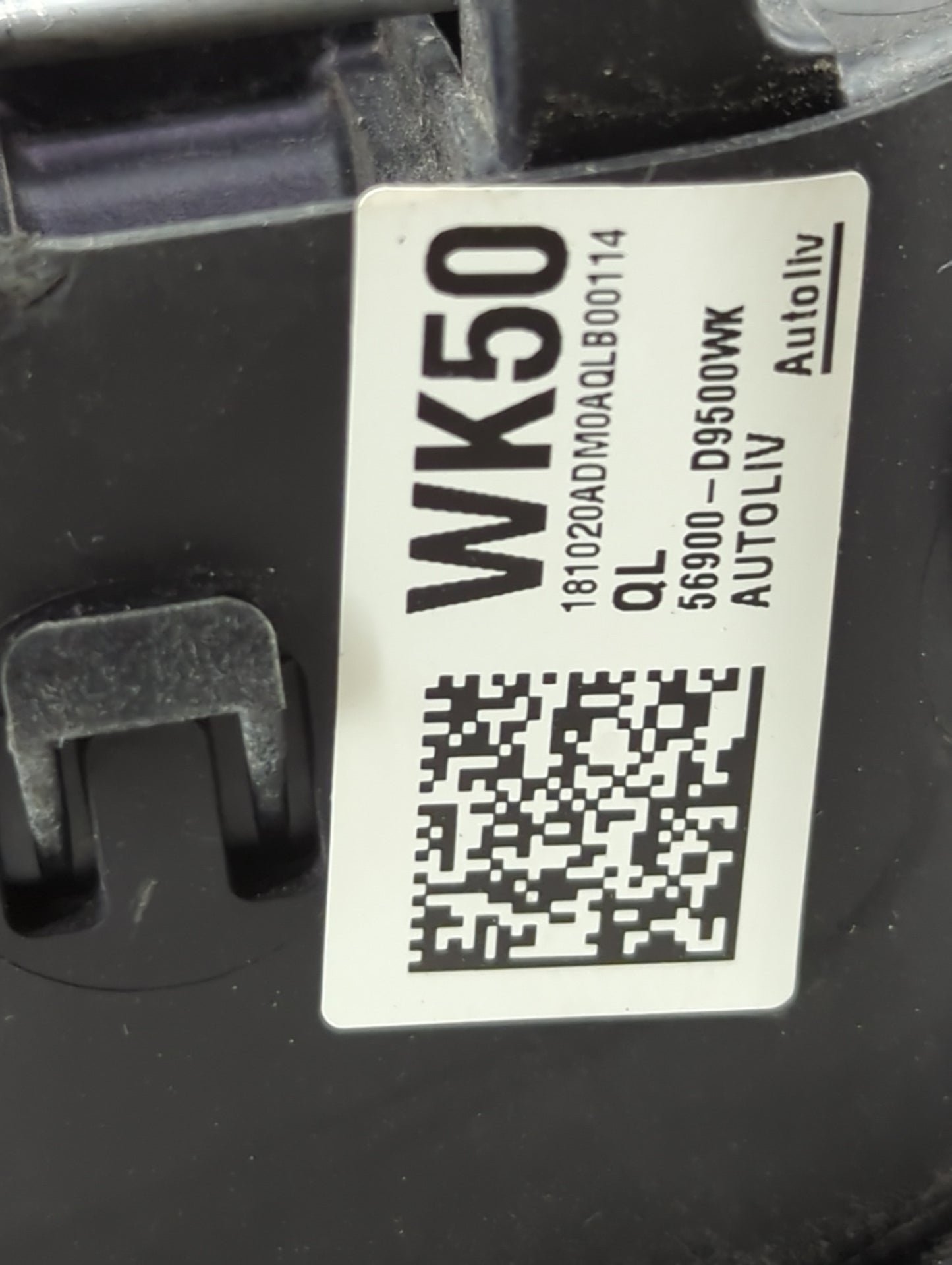 2019 Kia Sportage Air Bag Driver Left Steering Wheel Mounted P/N:56900-D9500WK 181020ADM0AQLB00114 Fits OEM Used Auto Parts 
