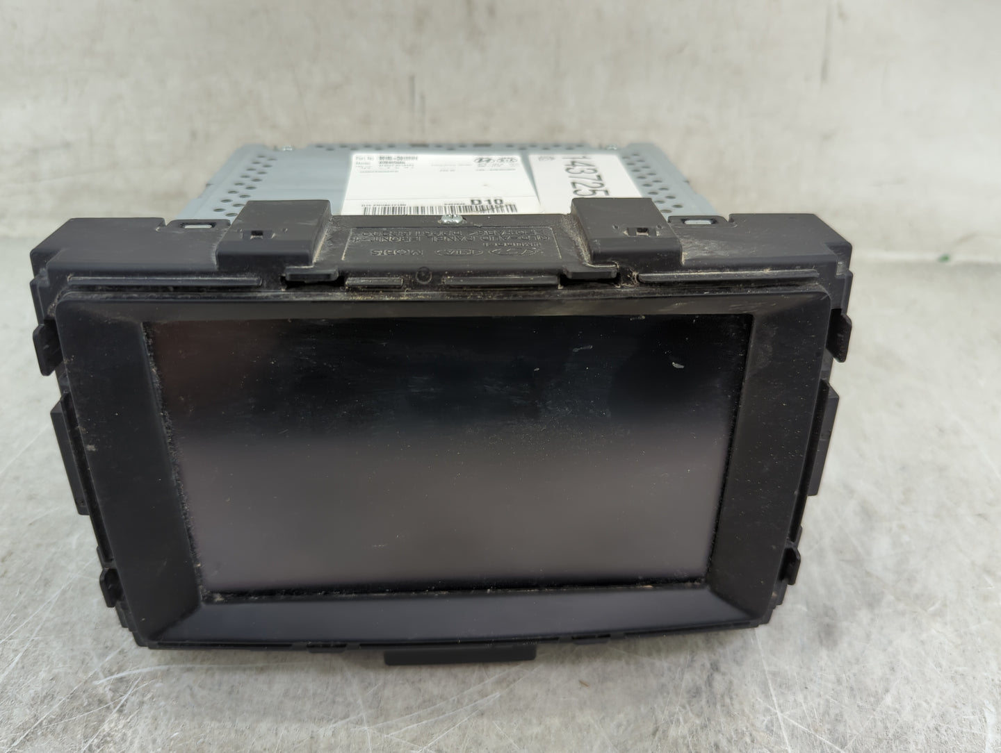 2017-2019 Kia Sportage Radio AM FM Cd Player Receiver Replacement P/N:96160-D9100WK AVB30D9AN Fits Fits 2017 2018 2019 OEM U