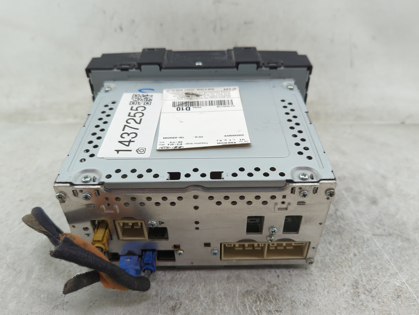 2017-2019 Kia Sportage Radio AM FM Cd Player Receiver Replacement P/N:96160-D9100WK AVB30D9AN Fits Fits 2017 2018 2019 OEM U
