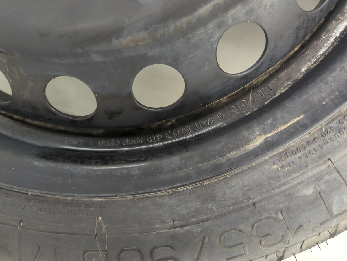 2017-2022 Kia Sportage Spare Donut Tire Wheel Rim Oem - Oemusedautoparts1.com