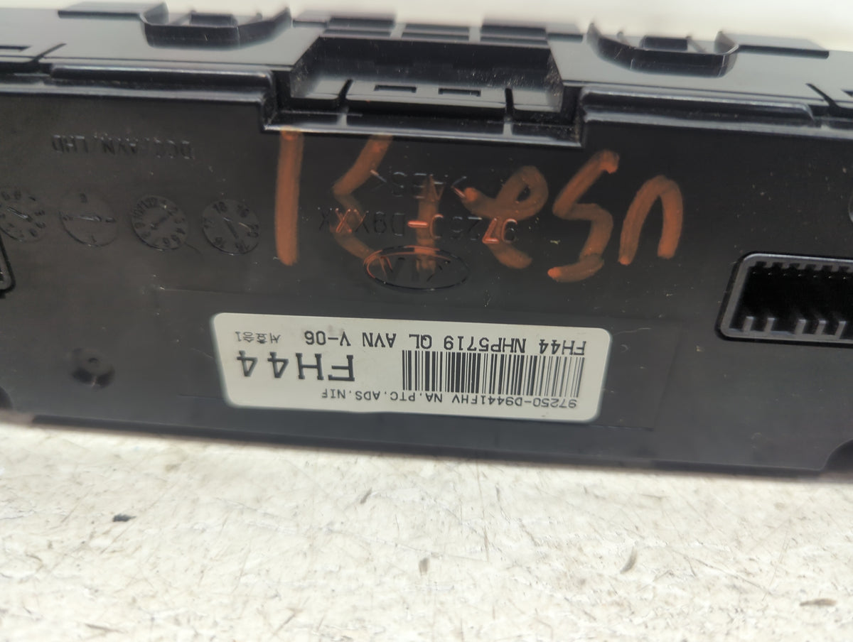 2017-2019 Kia Sportage Climate Control Module Temperature AC/Heater Replacement P/N:97250-D9441FHV FH44 Fits Fits 2017 2018 