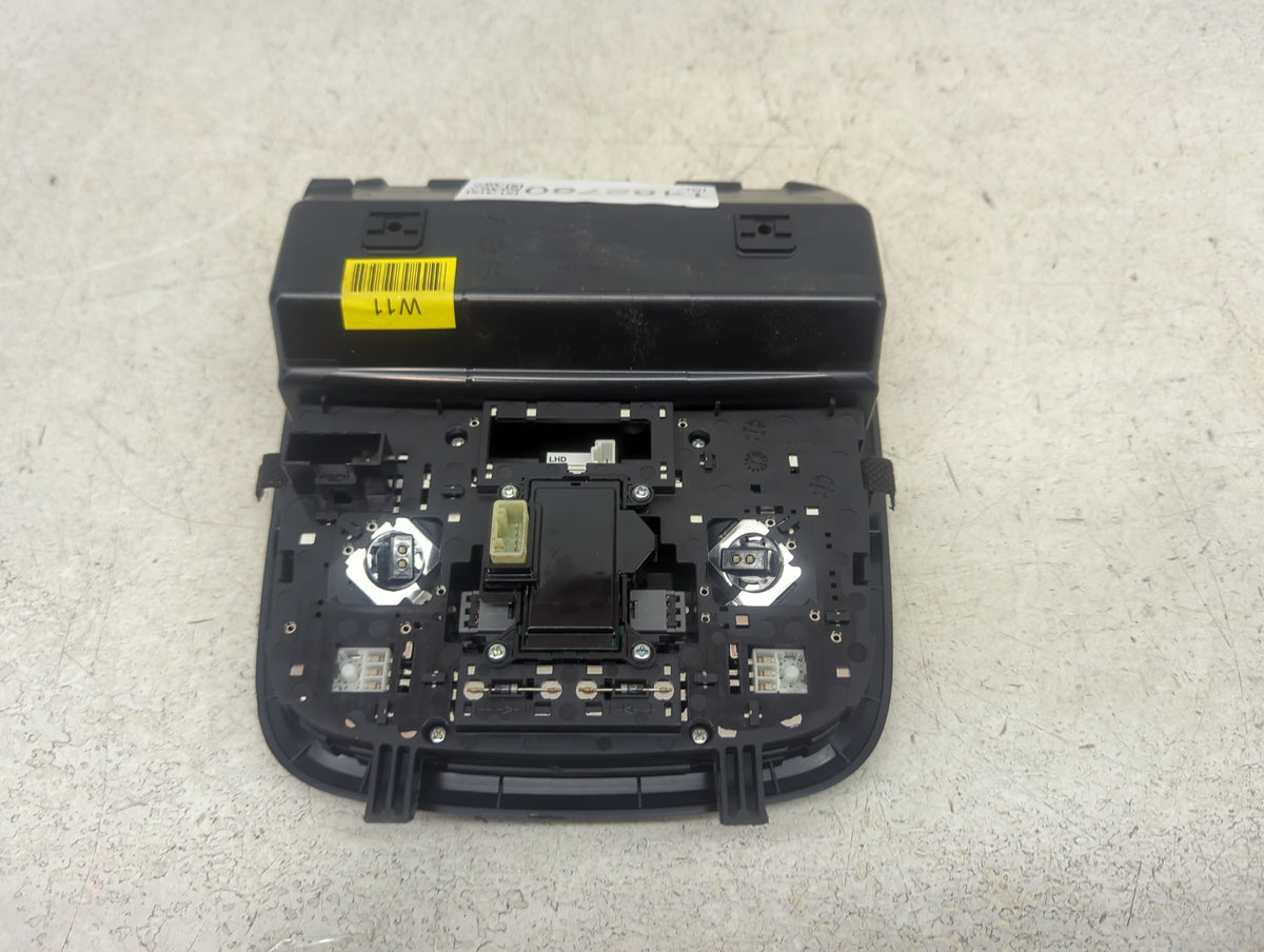 2017-2021 Kia Sportage Overhead Roof Console Black - Oemusedautoparts1.com