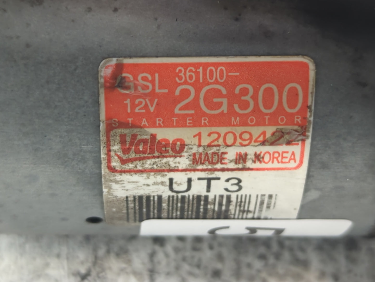 2017-2021 Kia Sportage Car Starter Motor Solenoid OEM P/N:36100-2G300 Fits Fits 2016 2017 2018 2019 2020 2021 OEM Used Auto 
