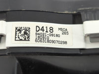 2018-2019 Kia Sportage Instrument Cluster Speedometer Gauges P/N:94021-D9180 Fits Fits 2018 2019 OEM Used Auto Parts - Oemus