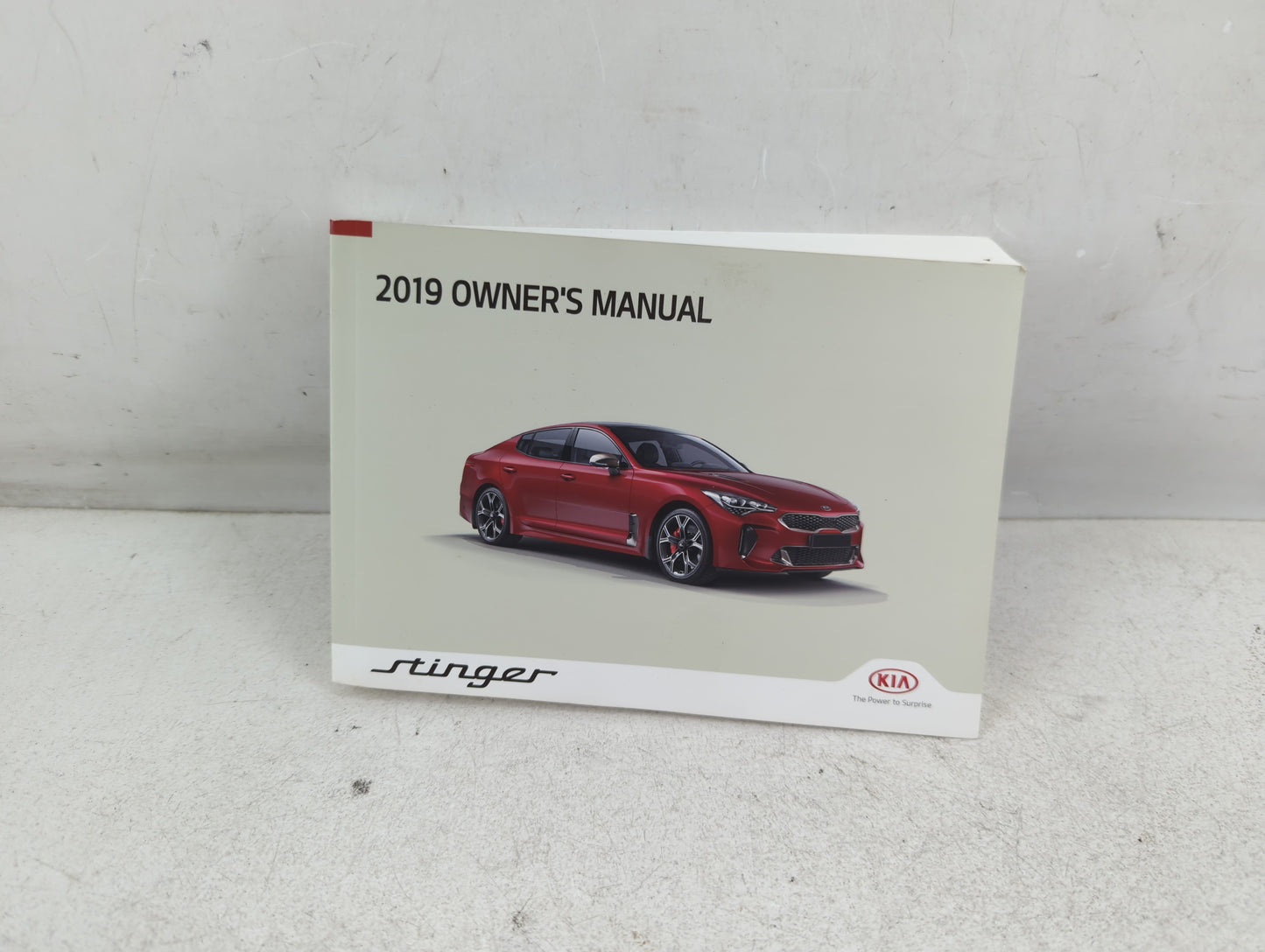 2019 Kia Stinger Owners Manual Book Guide P/N:KJ5O-EU87C OEM Used Auto Parts - Oemusedautoparts1.com