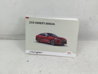 2019 Kia Stinger Owners Manual Book Guide P/N:KJ5O-EU87C OEM Used Auto Parts - Oemusedautoparts1.com