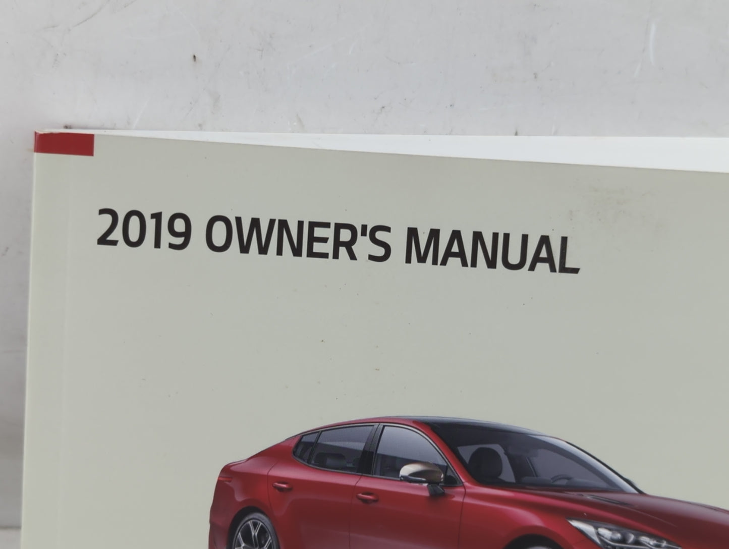 2019 Kia Stinger Owners Manual Book Guide P/N:KJ5O-EU87C OEM Used Auto Parts - Oemusedautoparts1.com