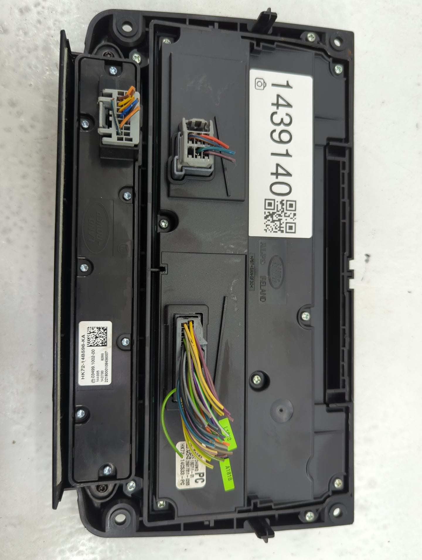 2017-2019 Land Rover Discovery Sport Climate Control Module Temperature AC/Heater Replacement P/N:HK72-14B596-KA Fits OEM Us