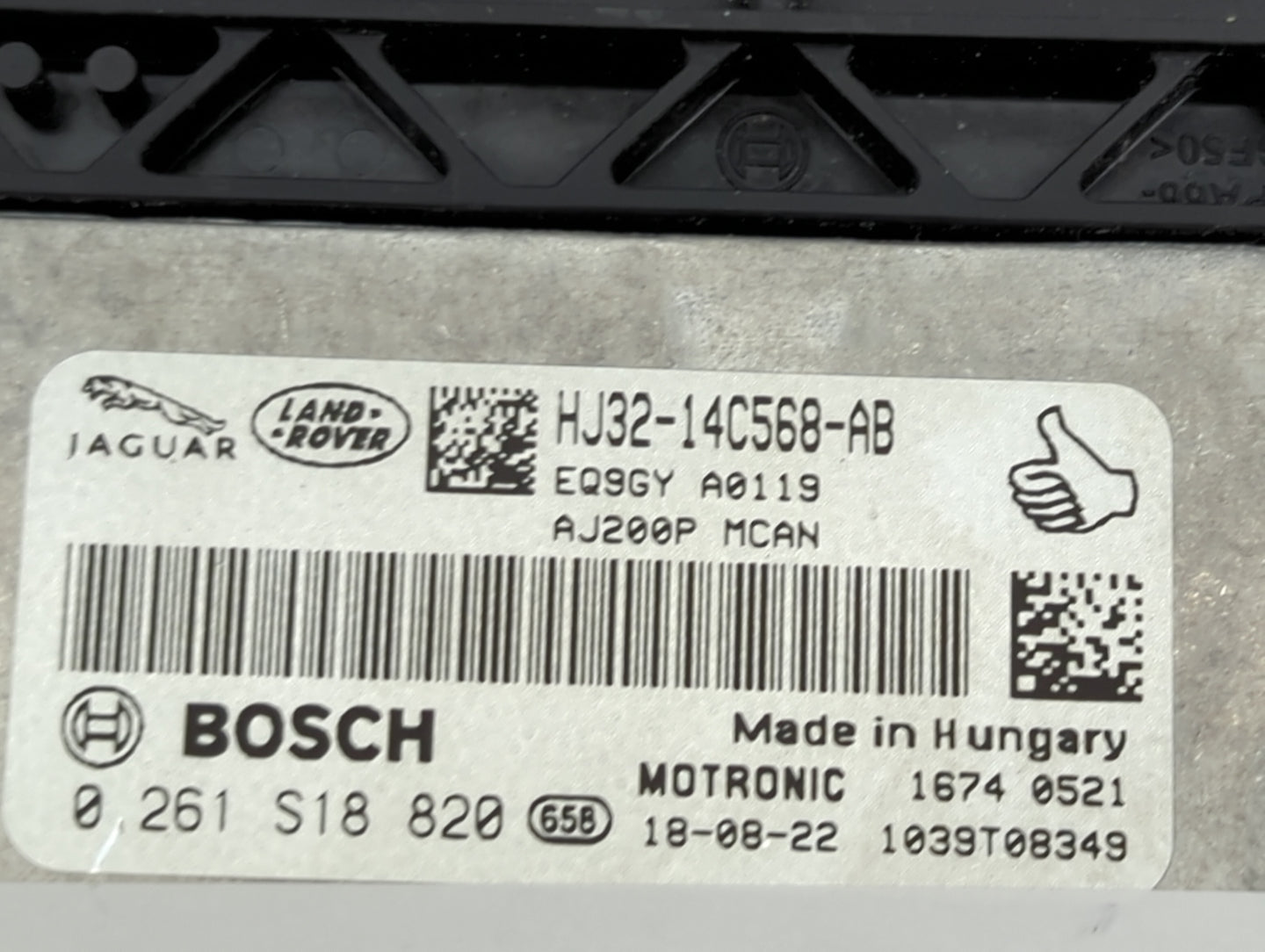 2018-2019 Land Rover Discovery Sport PCM Engine Control Computer ECU ECM PCU OEM P/N:HJ32-14C568-AB 0261S18820 Fits Fits 201