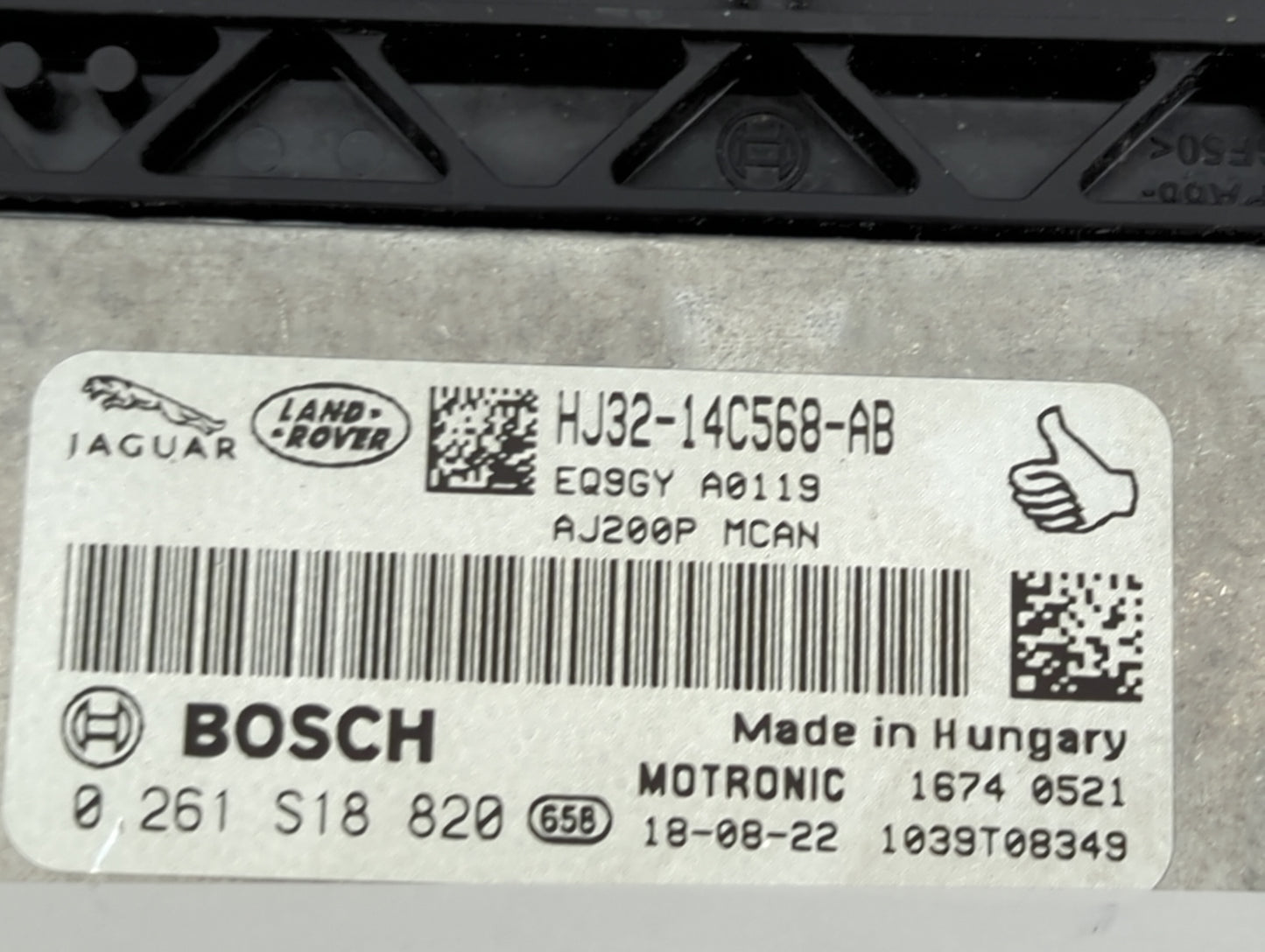 2018-2019 Land Rover Discovery Sport PCM Engine Control Computer ECU ECM PCU OEM P/N:HJ32-14C568-AB 0261S18820 Fits Fits 201