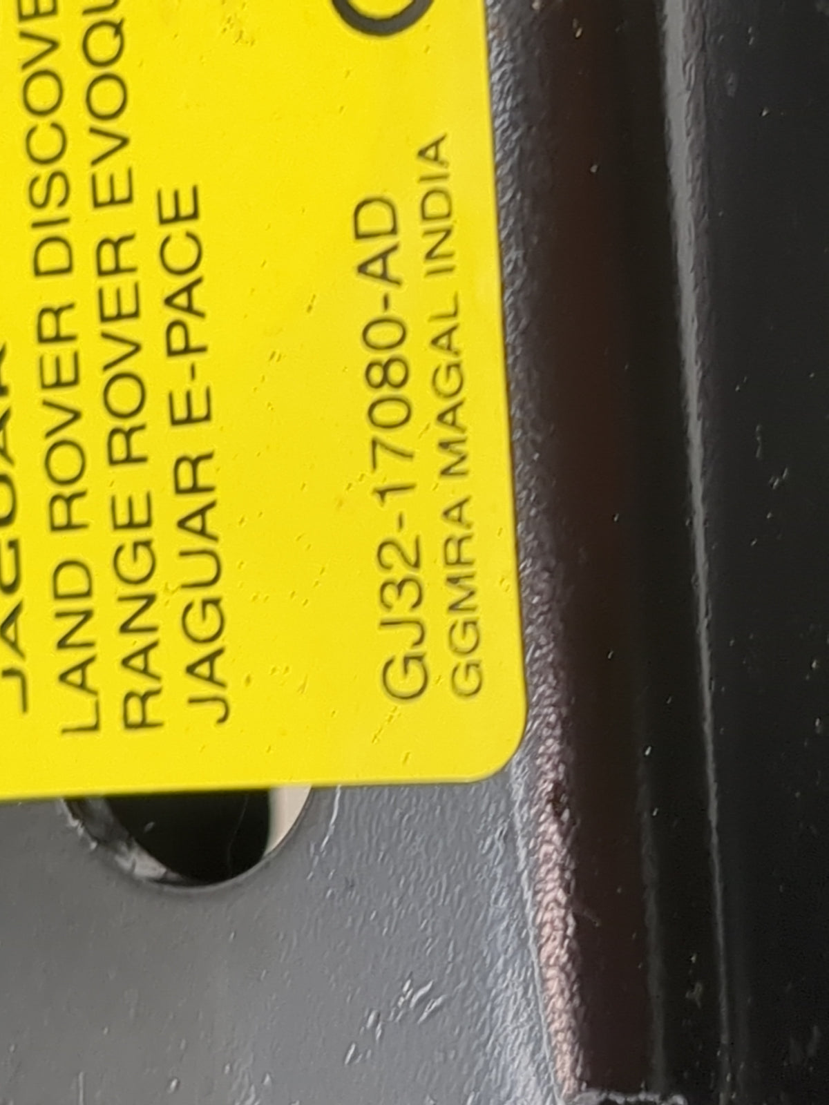 2019 Land Rover Discovery Sport Spare Scissor Car Jack Black - Oemusedautoparts1.com