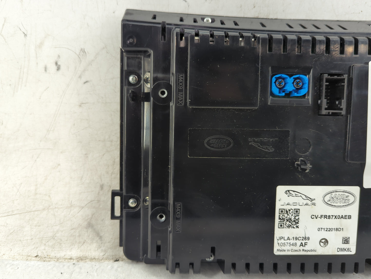 2018-2020 Land Rover Range Rover Climate Control Module Temperature AC/Heater Replacement P/N:JPLA-19C269 CV-FR87X0AEB Fits 