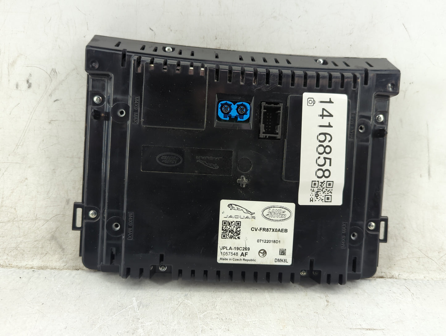 2018-2020 Land Rover Range Rover Climate Control Module Temperature AC/Heater Replacement P/N:JPLA-19C269 CV-FR87X0AEB Fits 