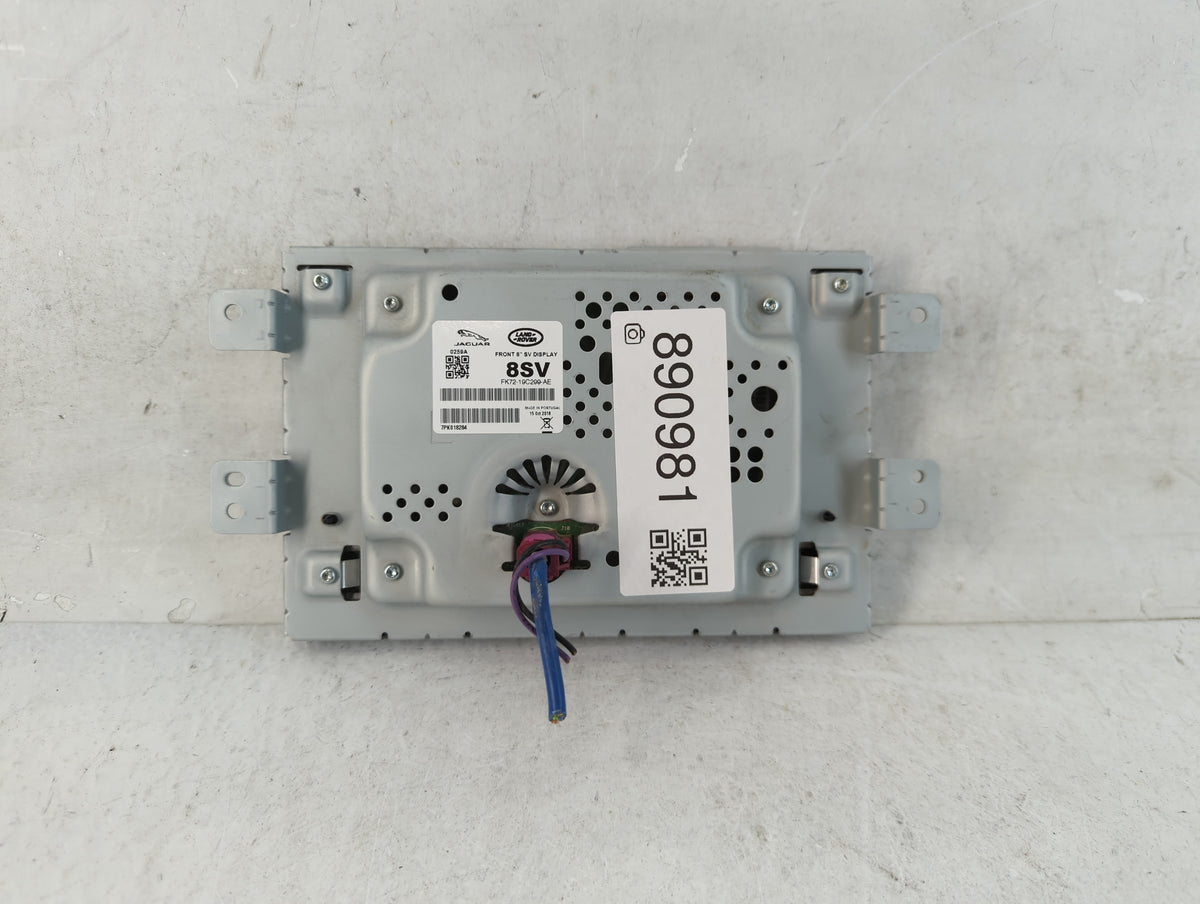 Land Rover Range Rover Evoque Information Radio Display Screen 890981 - Oemusedautoparts1.com