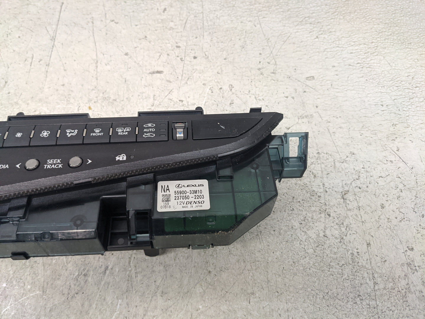2019-2019 Lexus Es300h Radio Control Panel - Oemusedautoparts1.com