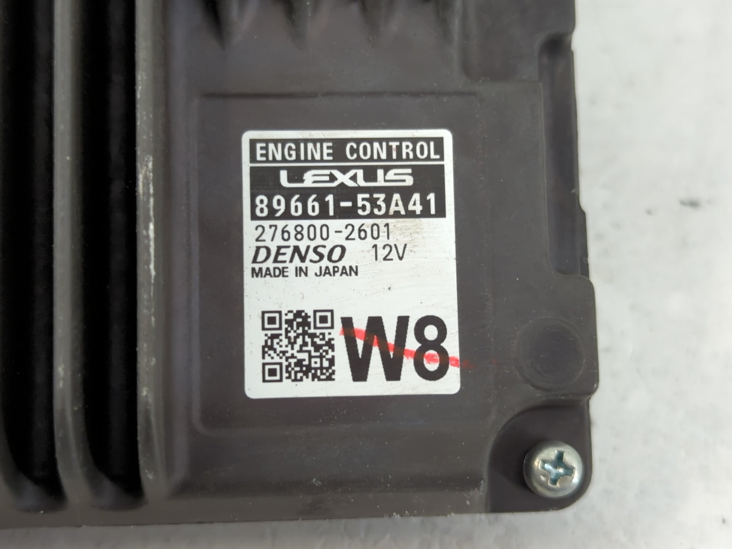 2019 Lexus Is300 PCM Engine Control Computer ECU ECM PCU OEM P/N:89661-53A41 Fits OEM Used Auto Parts - Oemusedautoparts1.co