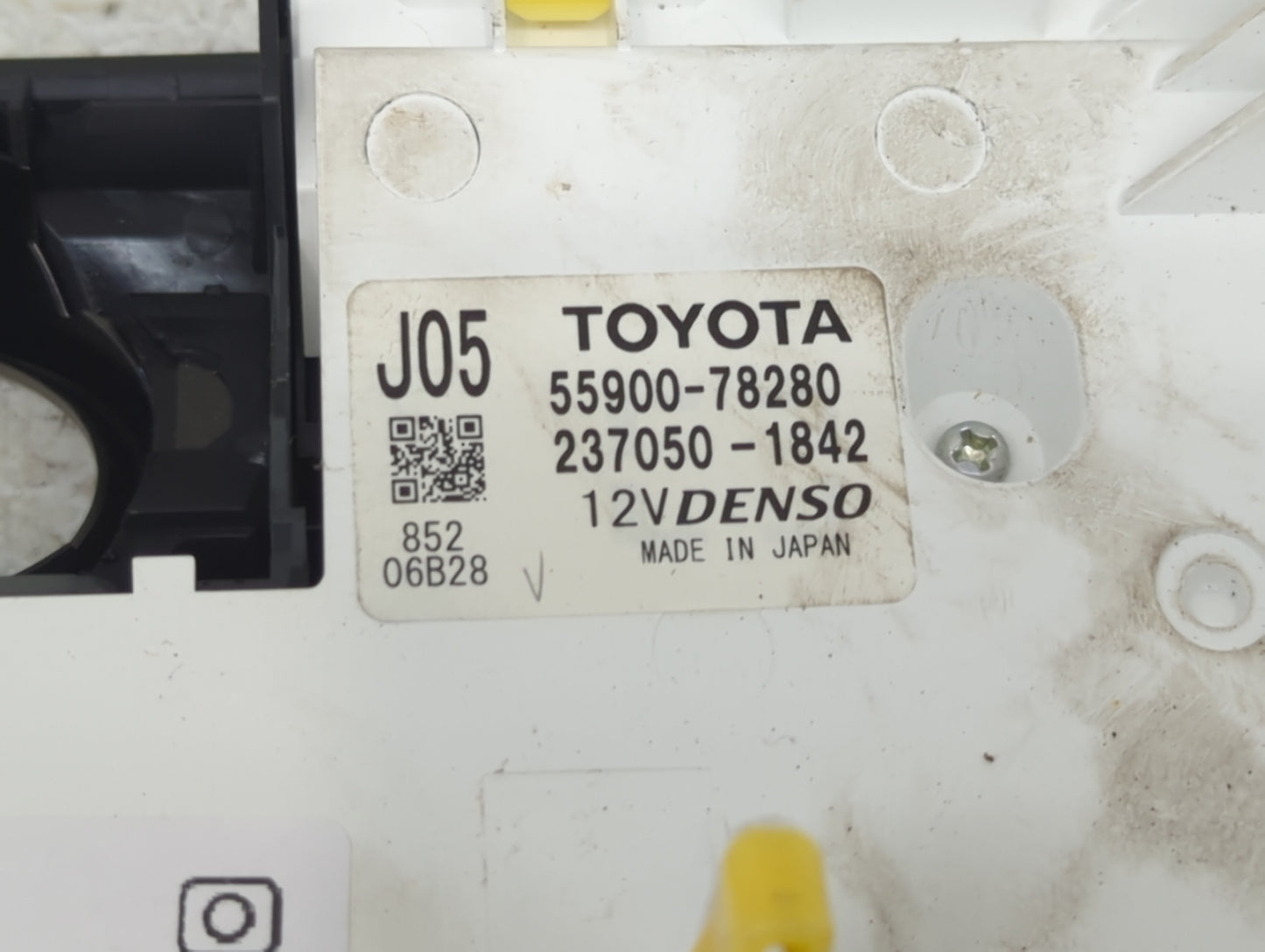 2018-2019 Lexus Nx300 Climate Control Module Temperature AC/Heater Replacement P/N:55900-78280 Fits Fits 2018 2019 OEM Used 