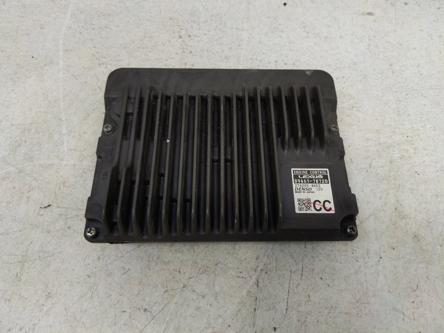 2019 Lexus Nx300 PCM Engine Control Computer ECU ECM PCU OEM P/N:89661-78720 89661-8652 Fits OEM Used Auto Parts - Oemusedau