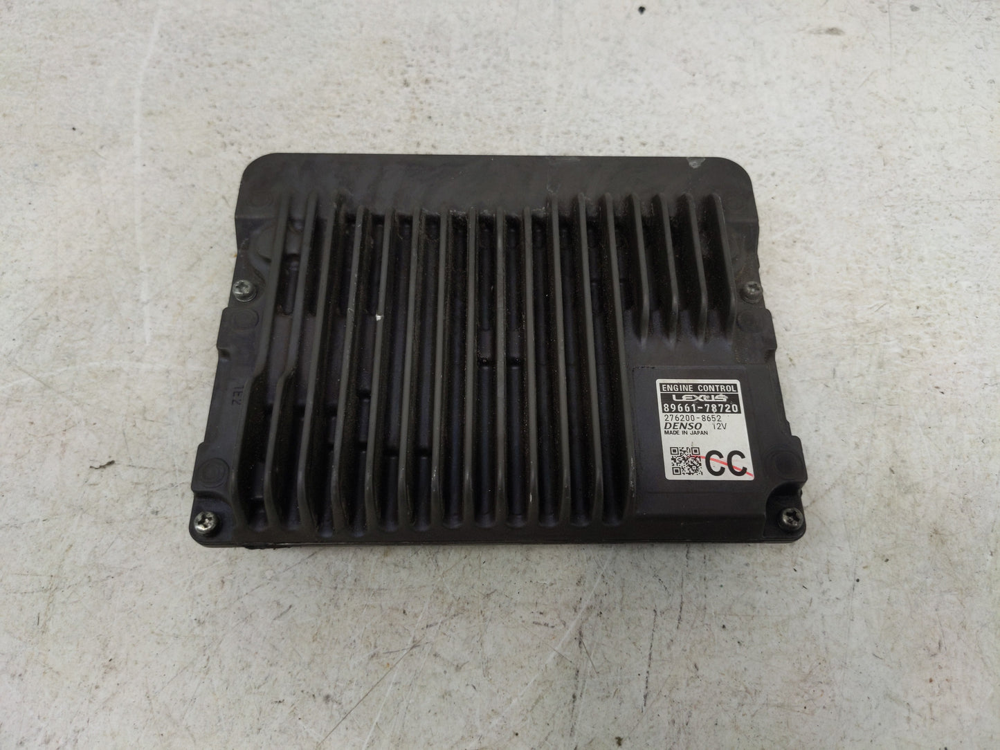 2019 Lexus Nx300 PCM Engine Control Computer ECU ECM PCU OEM P/N:89661-78720 89661-8652 Fits OEM Used Auto Parts - Oemusedau