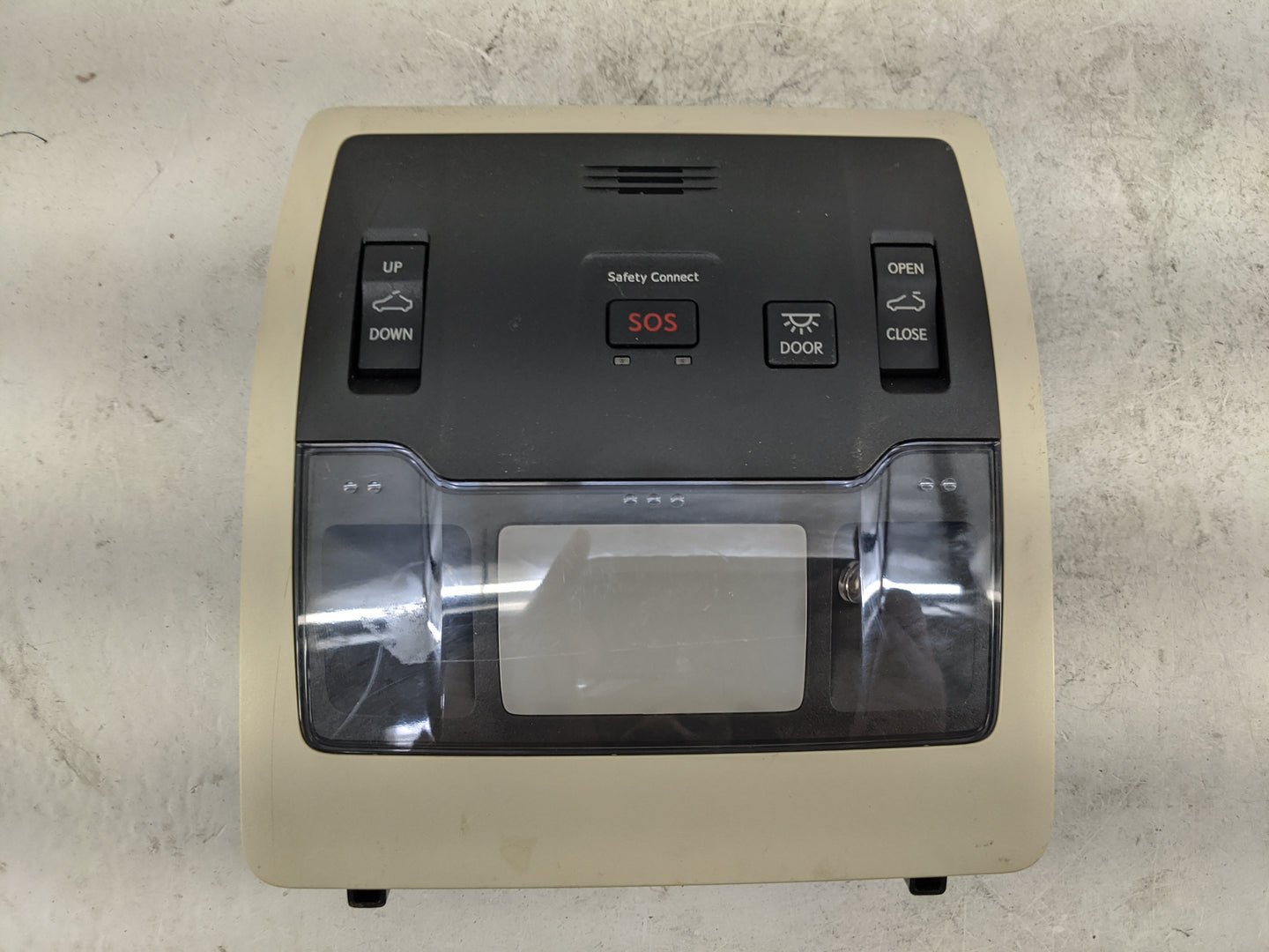 2019 Lexus Nx300 Overhead Roof Console Beige - Oemusedautoparts1.com