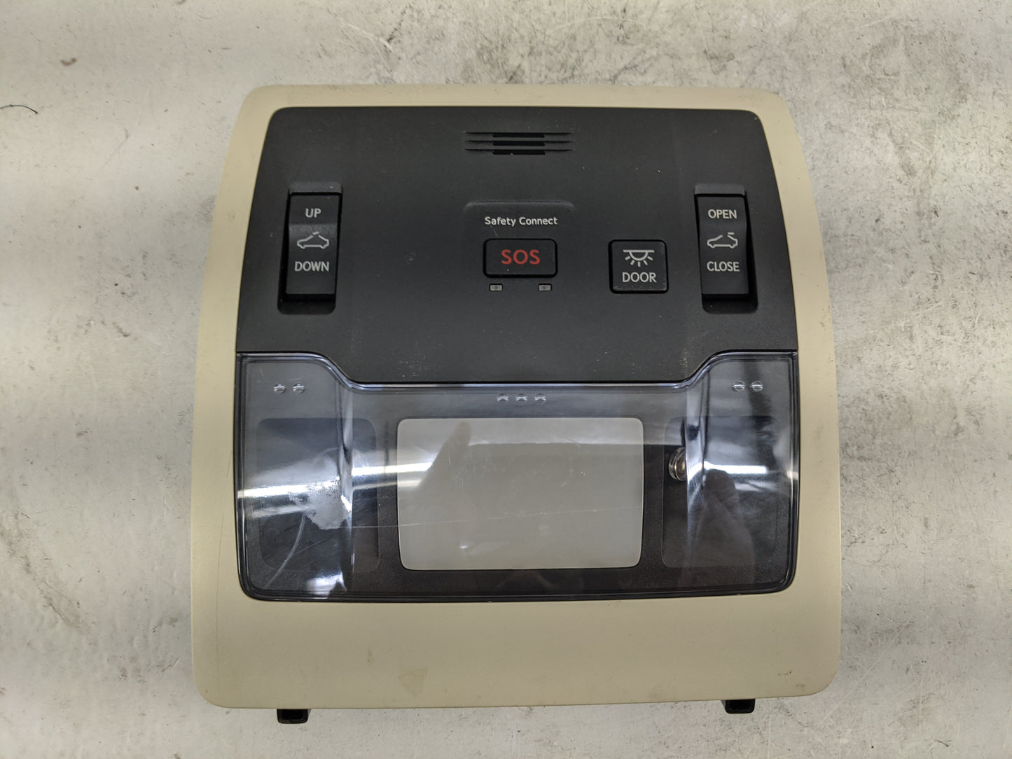 2019 Lexus Nx300 Overhead Roof Console Beige - Oemusedautoparts1.com