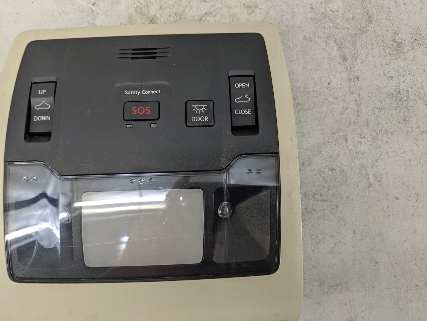 2019 Lexus Nx300 Overhead Roof Console Beige - Oemusedautoparts1.com