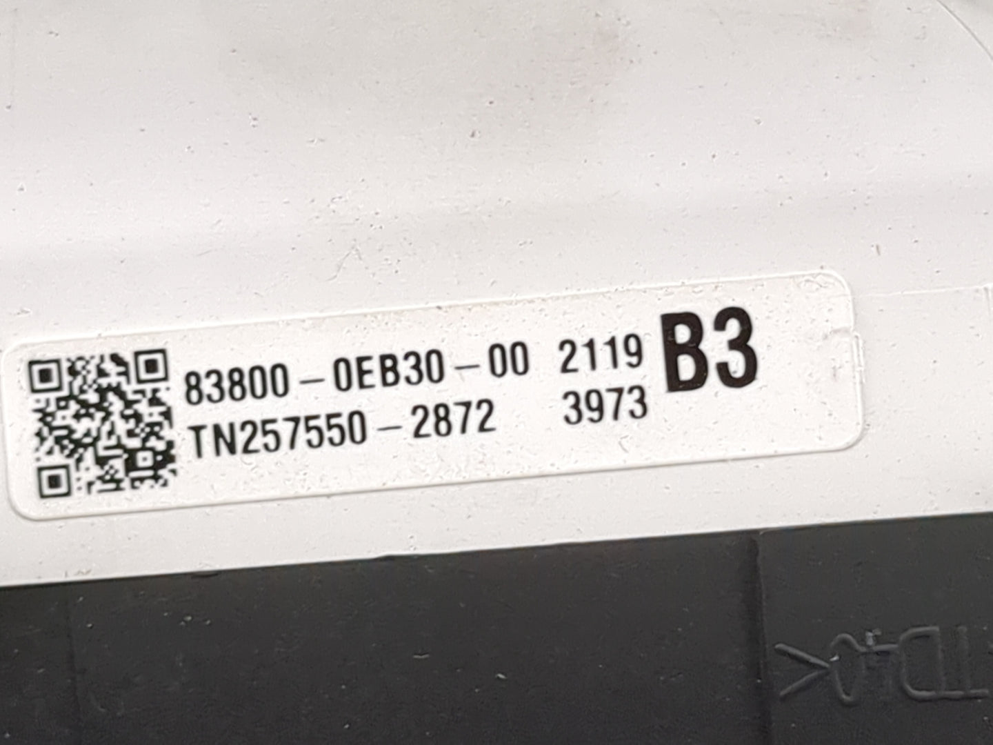 2018-2019 Lexus Rx350 Instrument Cluster Speedometer Gauges P/N:83800-0EB30-00 TN257550-2872 Miles: Fits Fits 2018 2019 OEM 