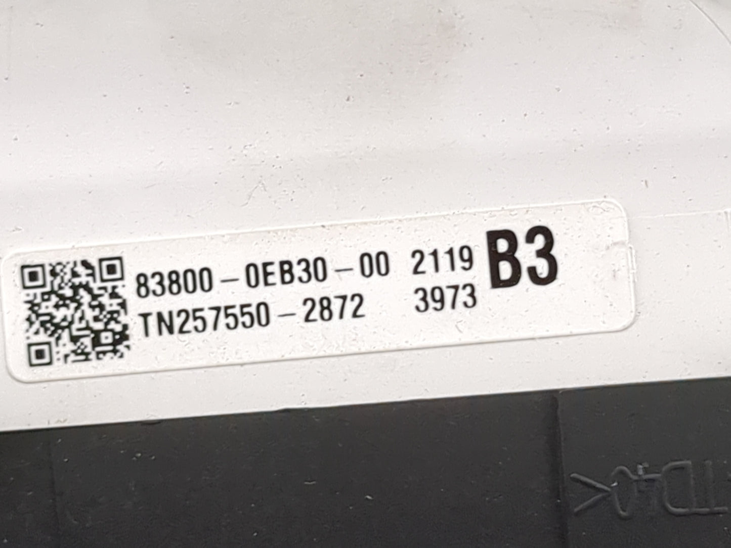 2018-2019 Lexus Rx350 Instrument Cluster Speedometer Gauges P/N:83800-0EB30-00 TN257550-2872 Miles: Fits Fits 2018 2019 OEM 