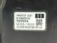 2019 Lexus Ux250h Hybrid DC Synergy Drive Power Inverter P/N:G9200-76020 Fits OEM Used Auto Parts - Oemusedautoparts1.com