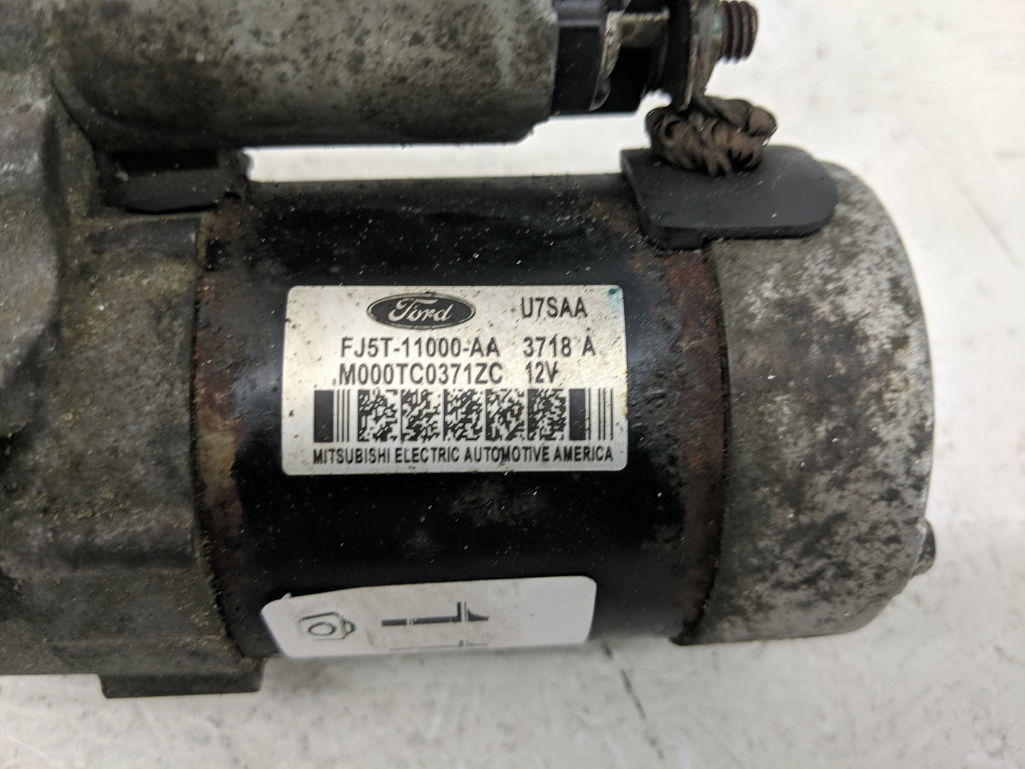 2017-2019 Lincoln Mkc Car Starter Motor Solenoid OEM P/N:FJ5T-11000-AA Fits Fits 2017 2018 2019 2020 2021 2022 OEM Used Auto