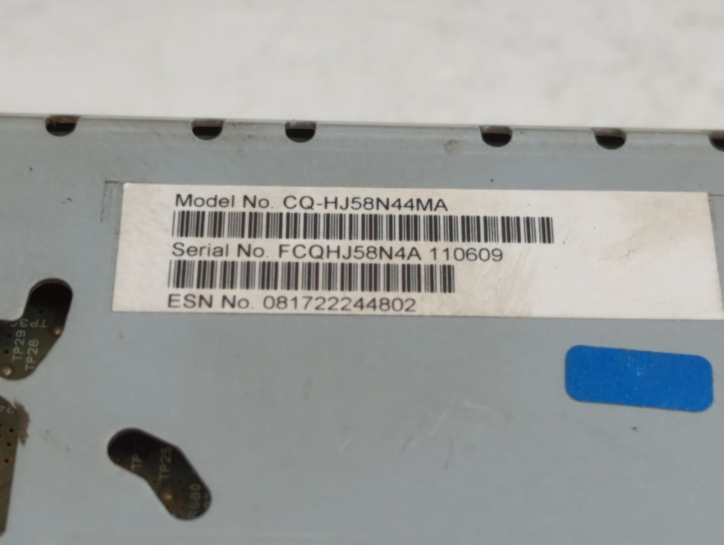 2019 Lincoln Mkc Radio AM FM Cd Player Receiver Replacement P/N:CQ-HJ58B44MA Fits OEM Used Auto Parts - Oemusedautoparts1.co
