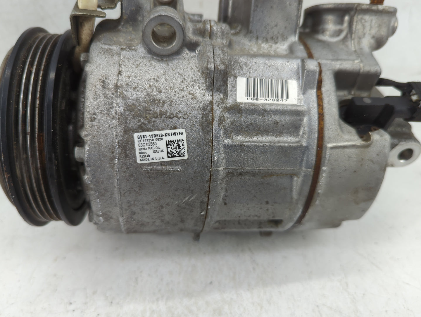 2017-2019 Lincoln Mkc Air Conditioning A/c Ac Compressor Oem - Oemusedautoparts1.com